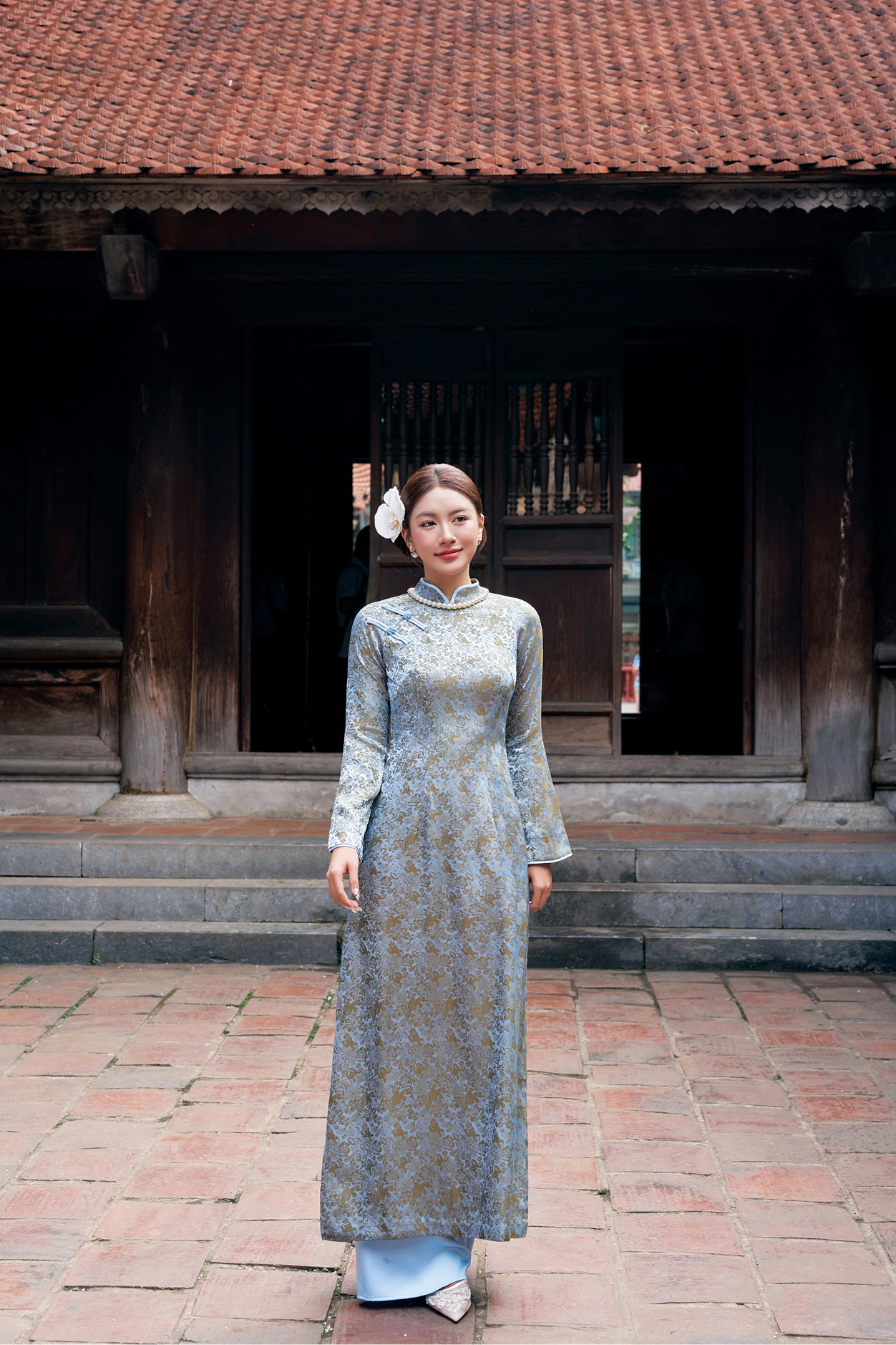 Áo dài nữ 25LF3C6895245/SP2518A