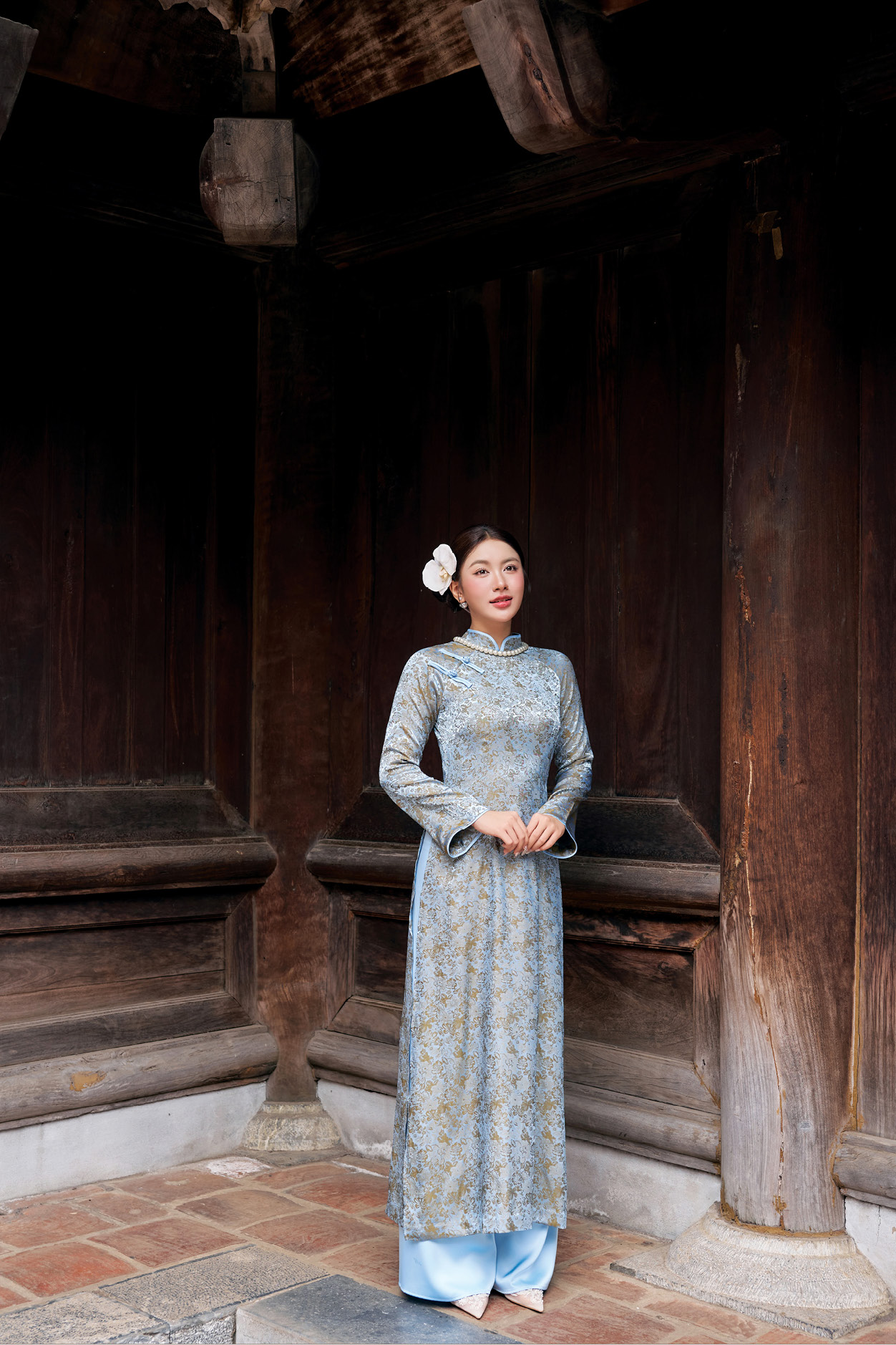 Áo dài nữ 25LF3C6895245/SP2518A