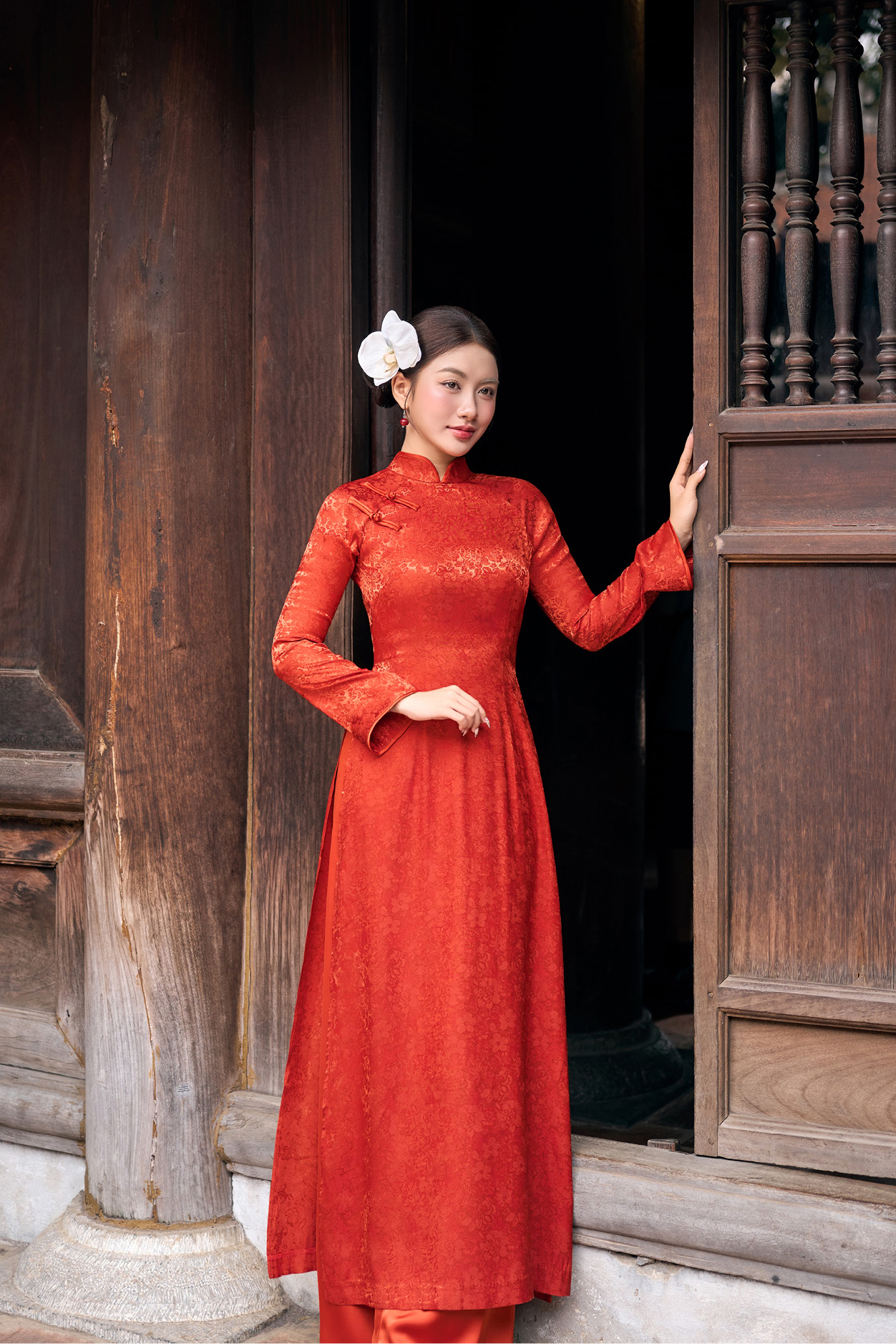 Áo dài nữ 25LF3C6895245/SP2518A