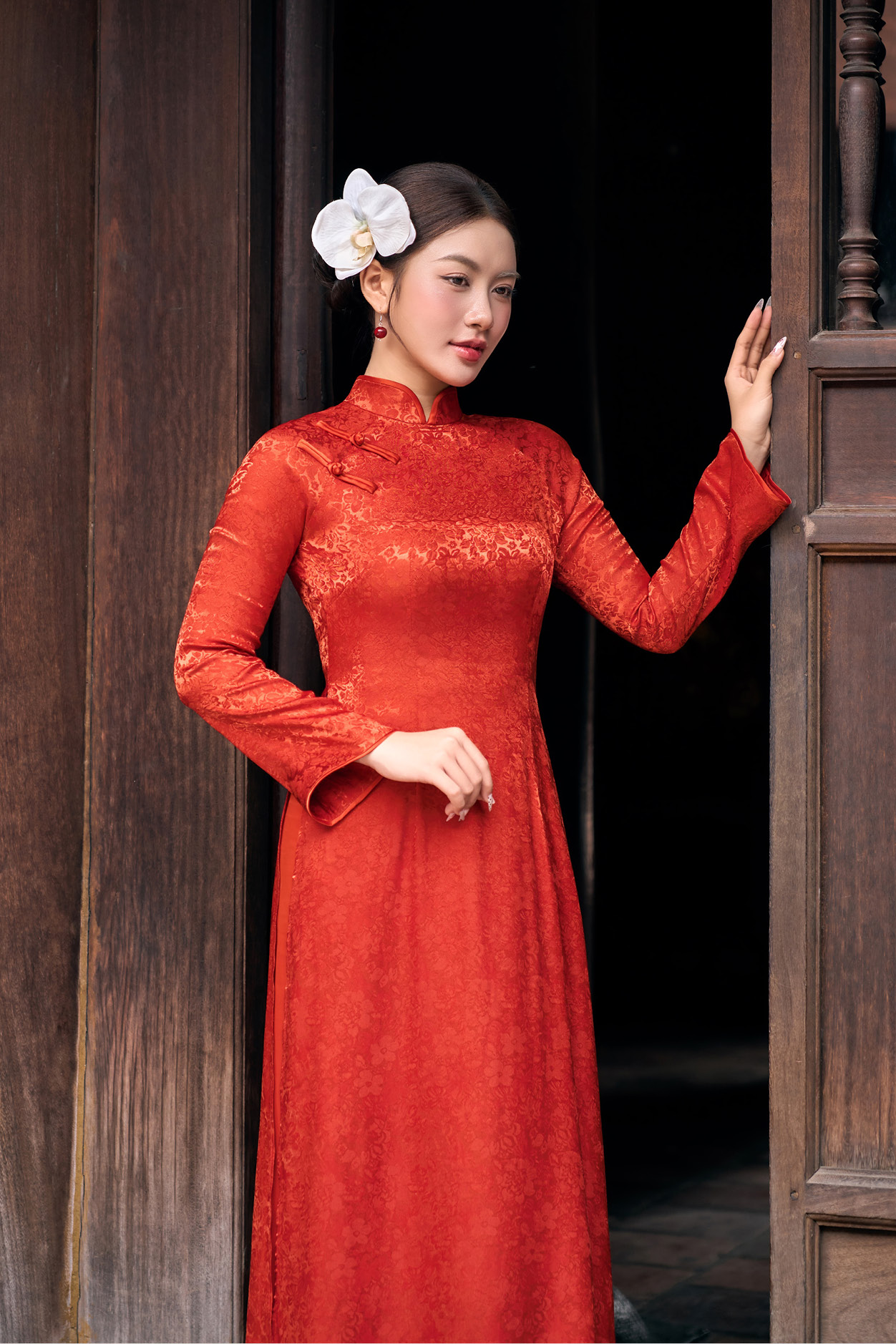 Áo dài nữ 25LF3C6895245/SP2518A