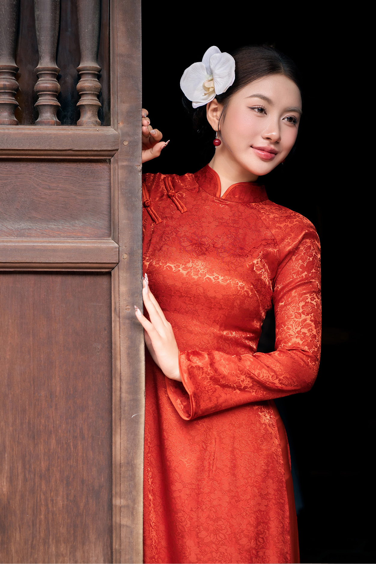Áo dài nữ 25LF3C6895245/SP2518A