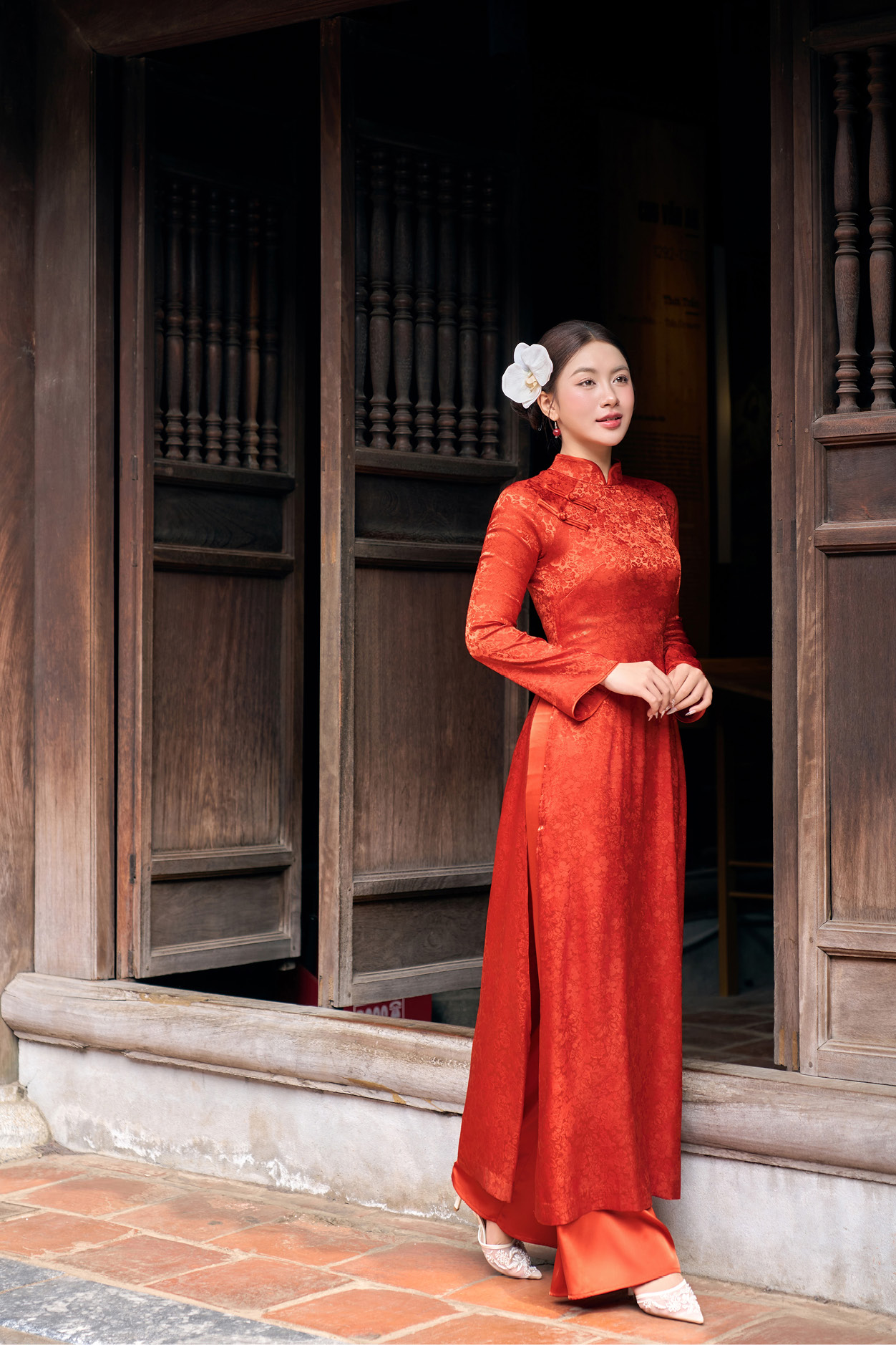 Áo dài nữ 25LF3C6895245/SP2518A
