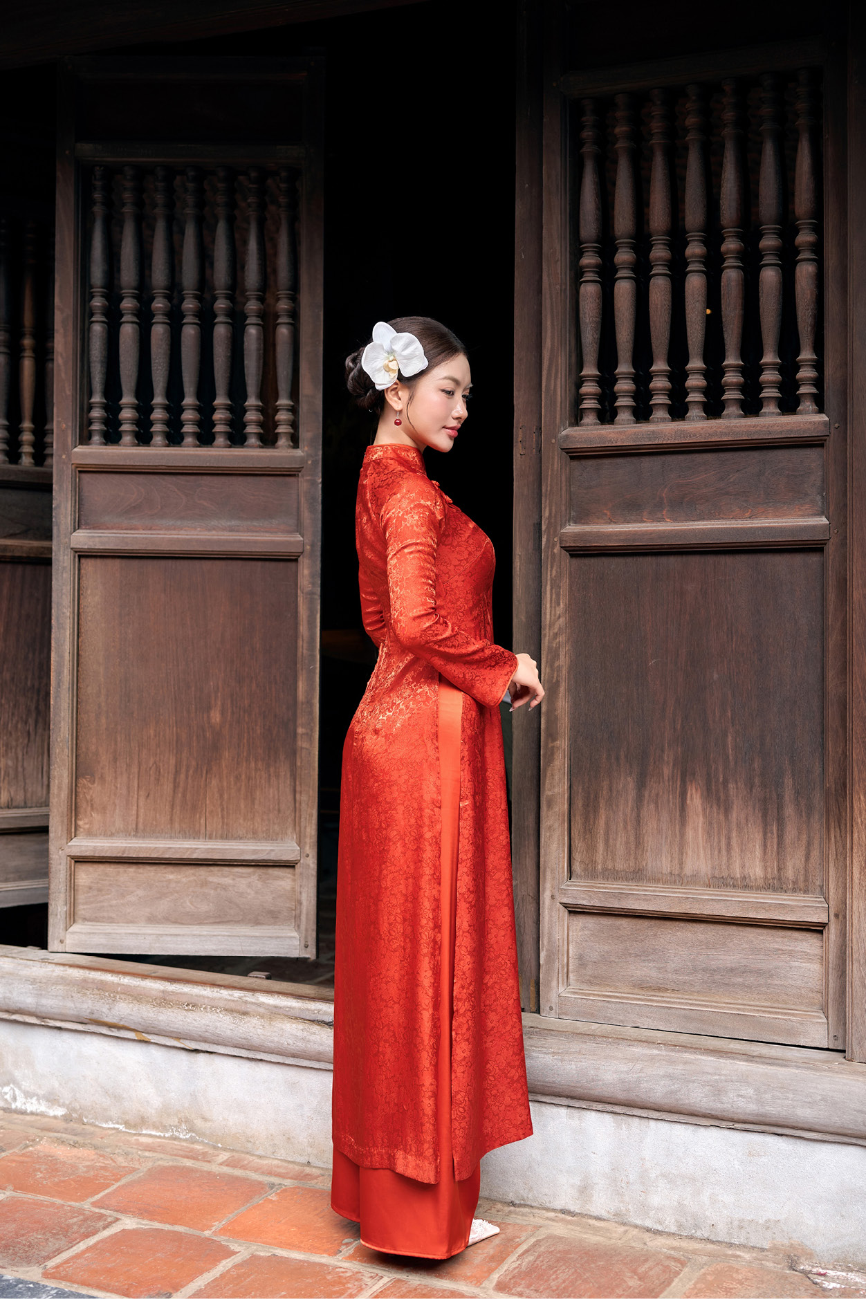 Áo dài nữ 25LF3C6895245/SP2518A