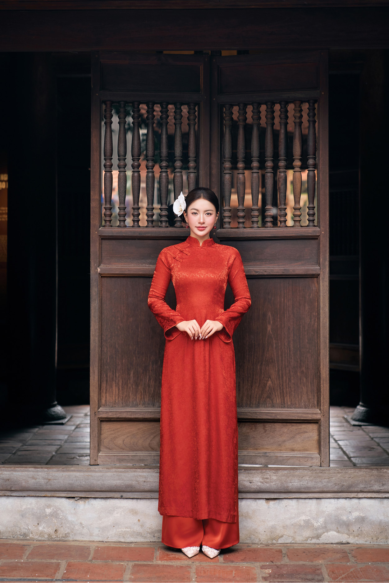 Áo dài nữ 25LF3C6895245/SP2518A