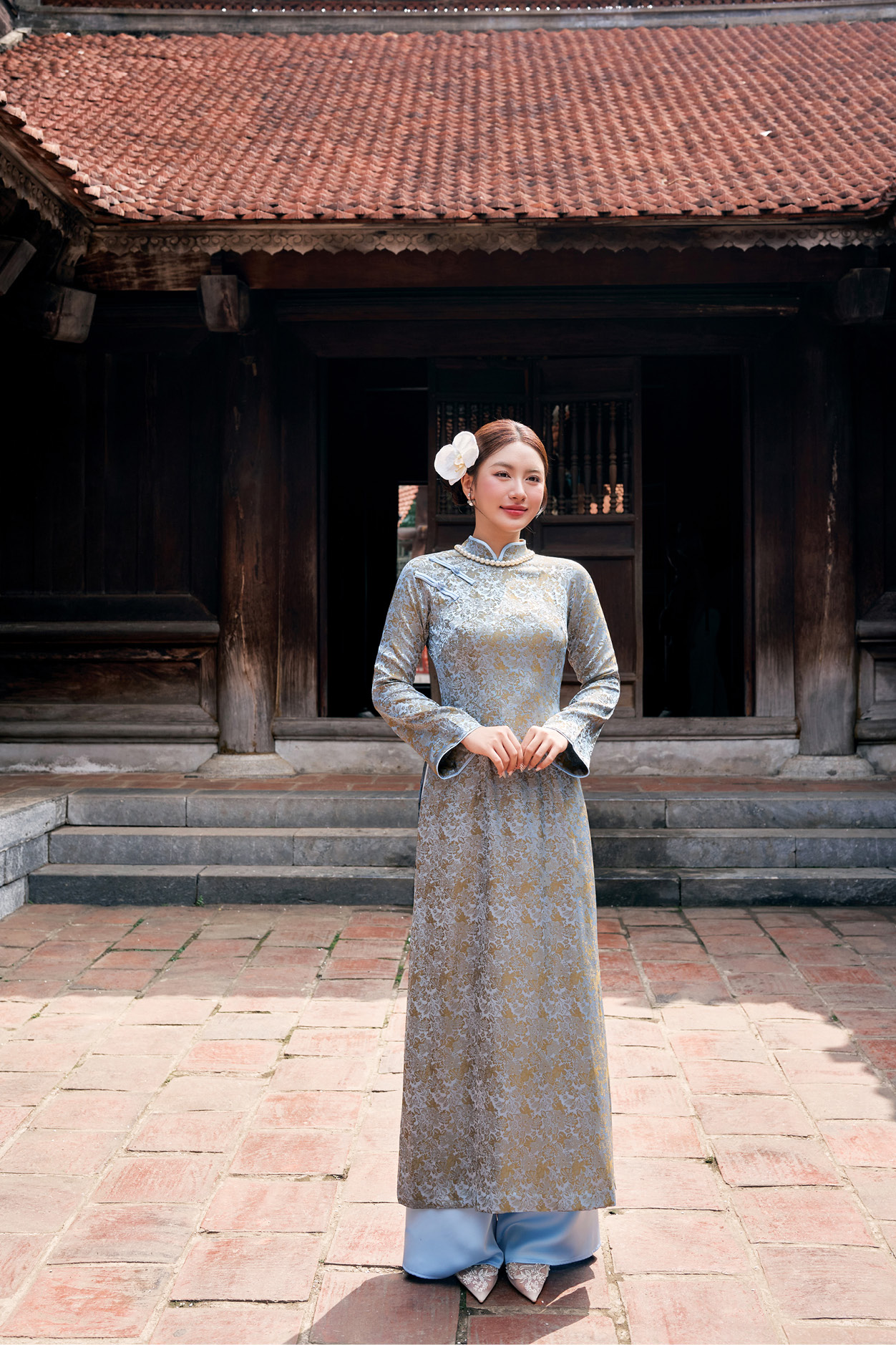 Áo dài nữ 25LF3C6895245/SP2518A