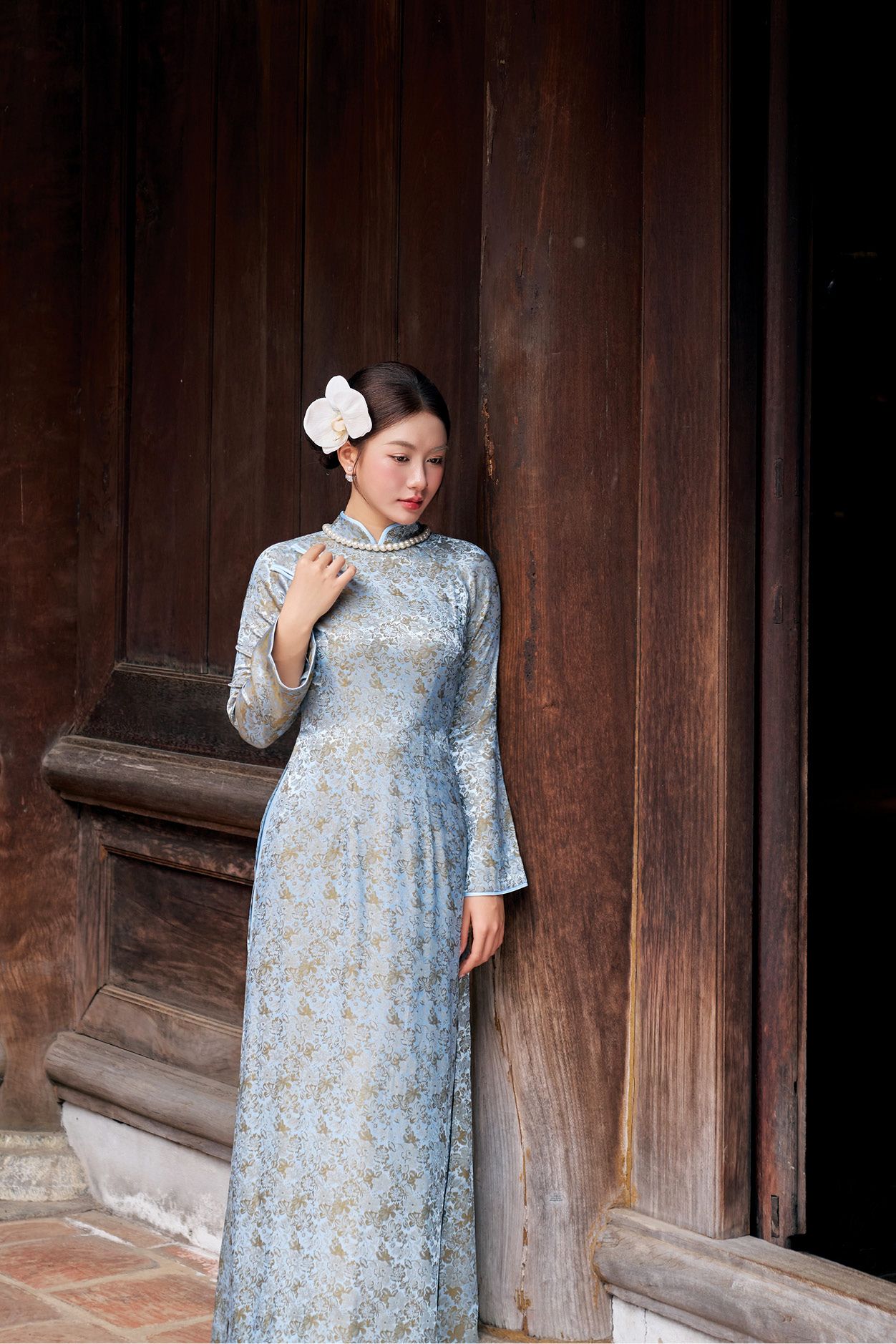 Áo dài nữ 25LF3C6895245/SP2518A