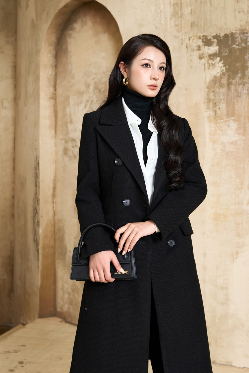 Áo khoác dài nữ 25GF6895150/SP2510