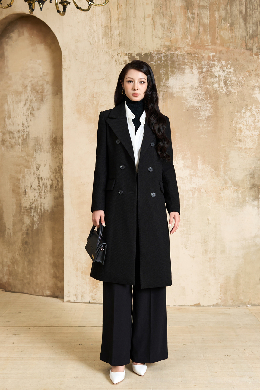 Áo khoác dài nữ 25GF6895150/SP2510