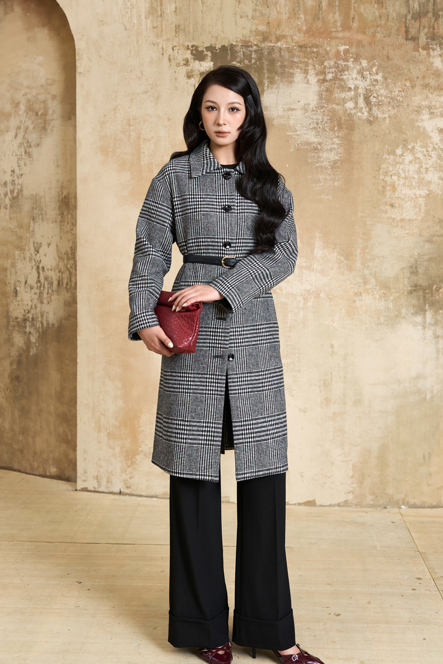 Áo khoác dài nữ 25GF6895159/SP2510