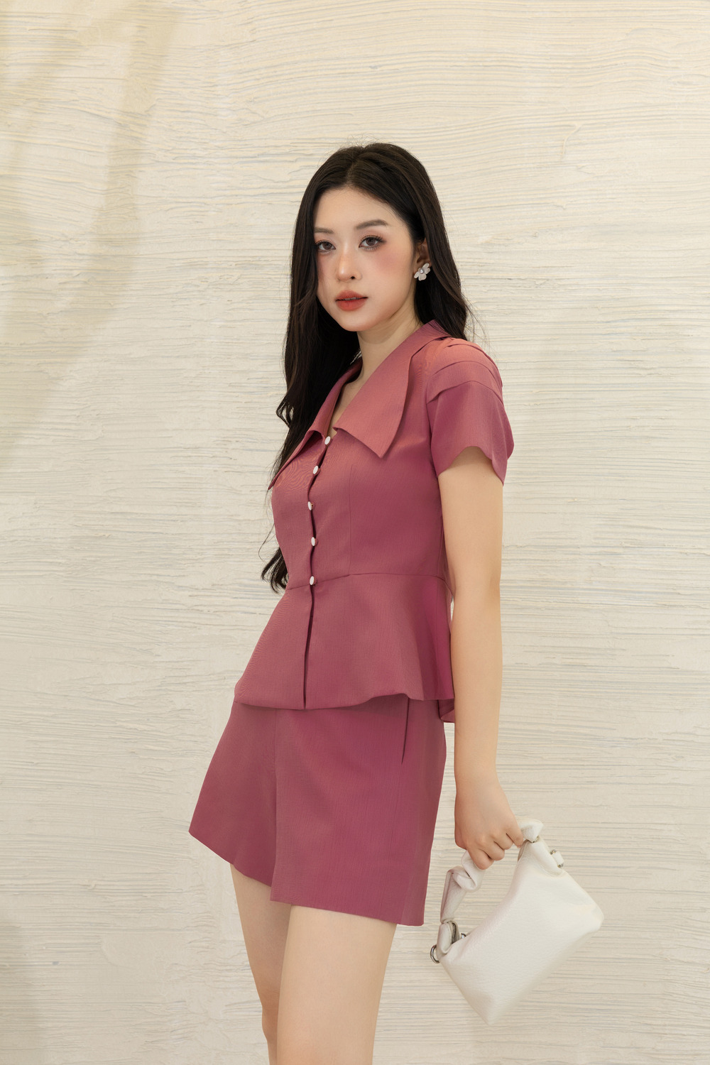 Áo kiểu bộ nữ 25SF26816070/SP2508