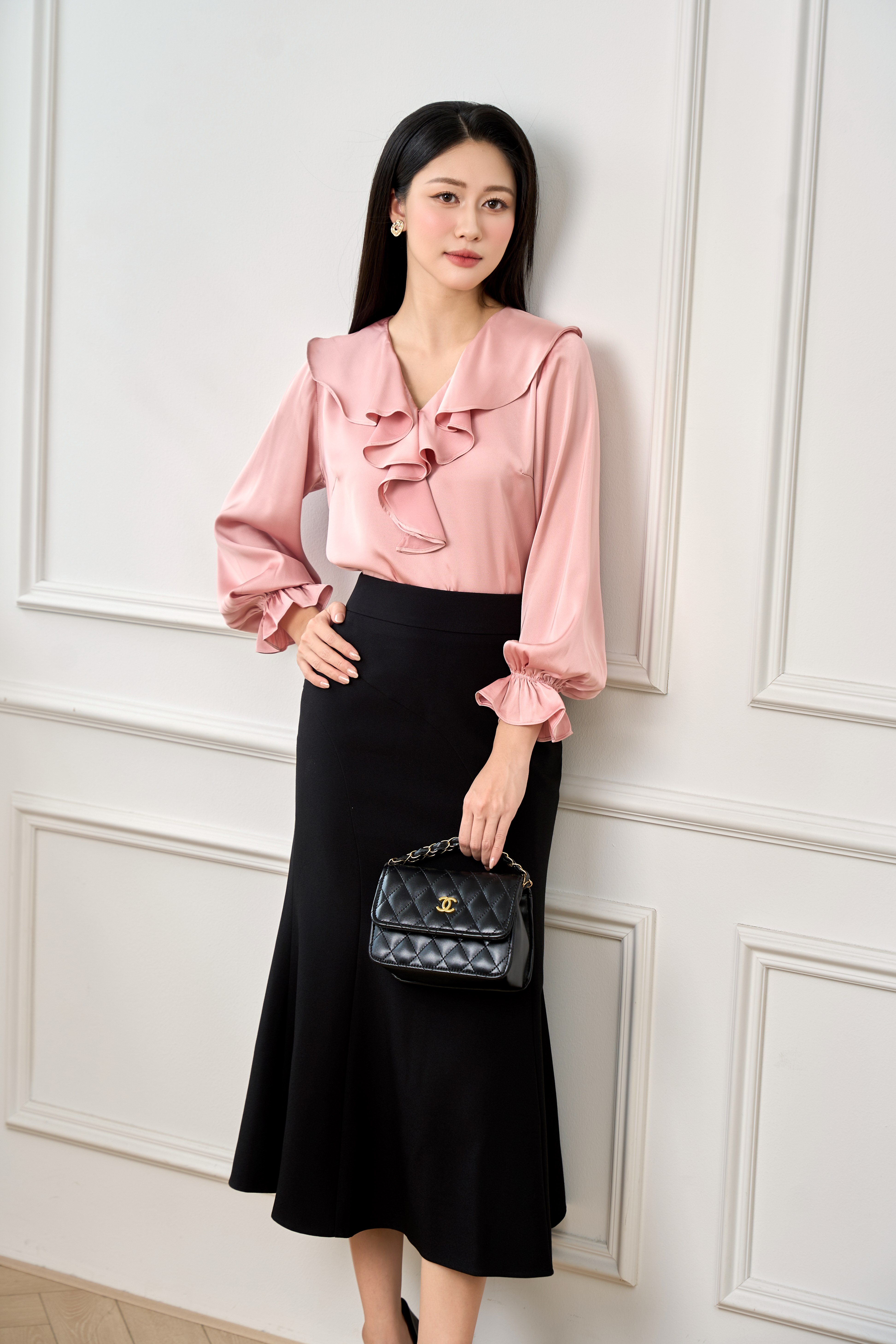 Áo sơ mi nữ 24SF36896180 /SP2410 TP: 100% Polyester