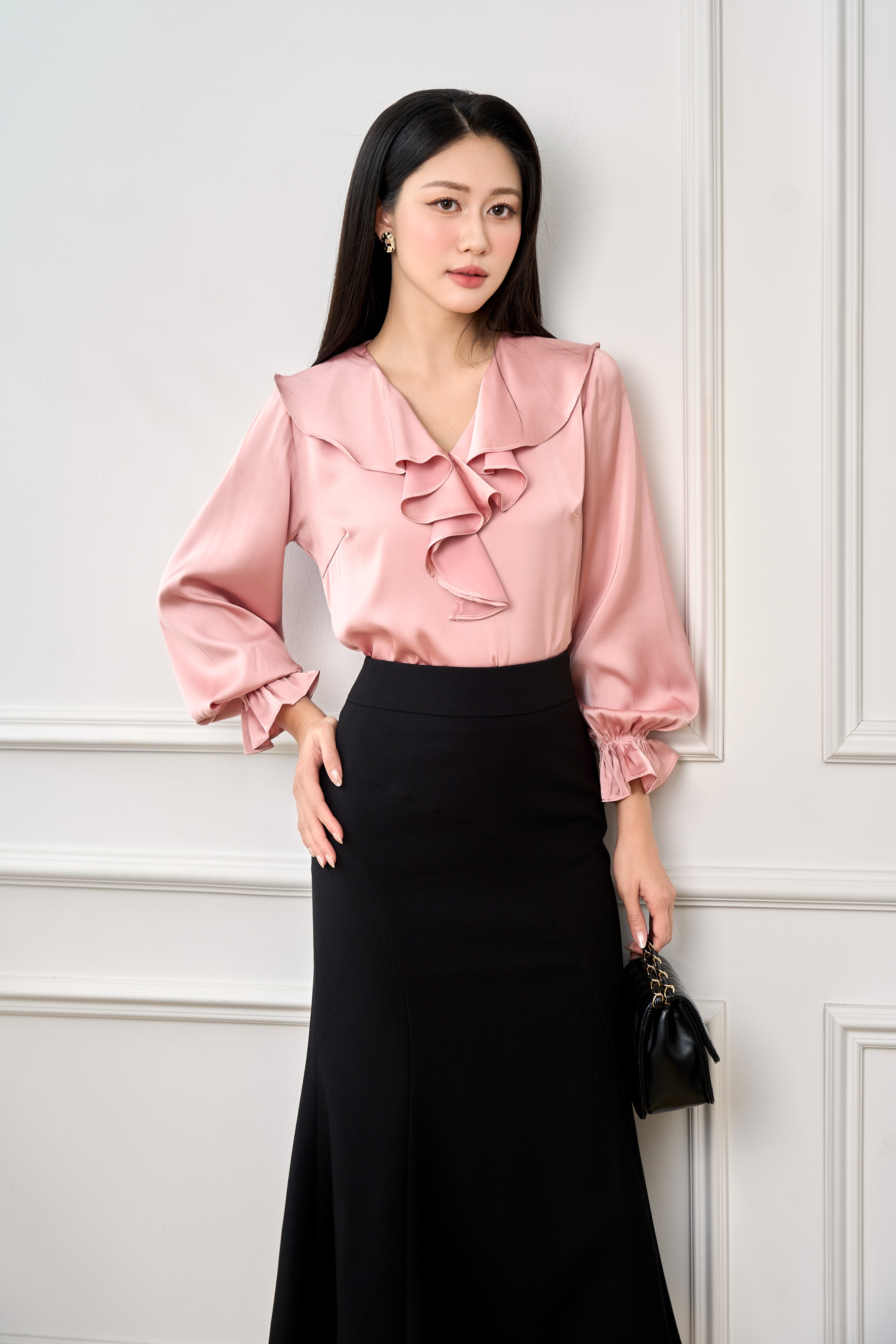 Áo sơ mi nữ 24SF36896180 /SP2410 TP: 100% Polyester