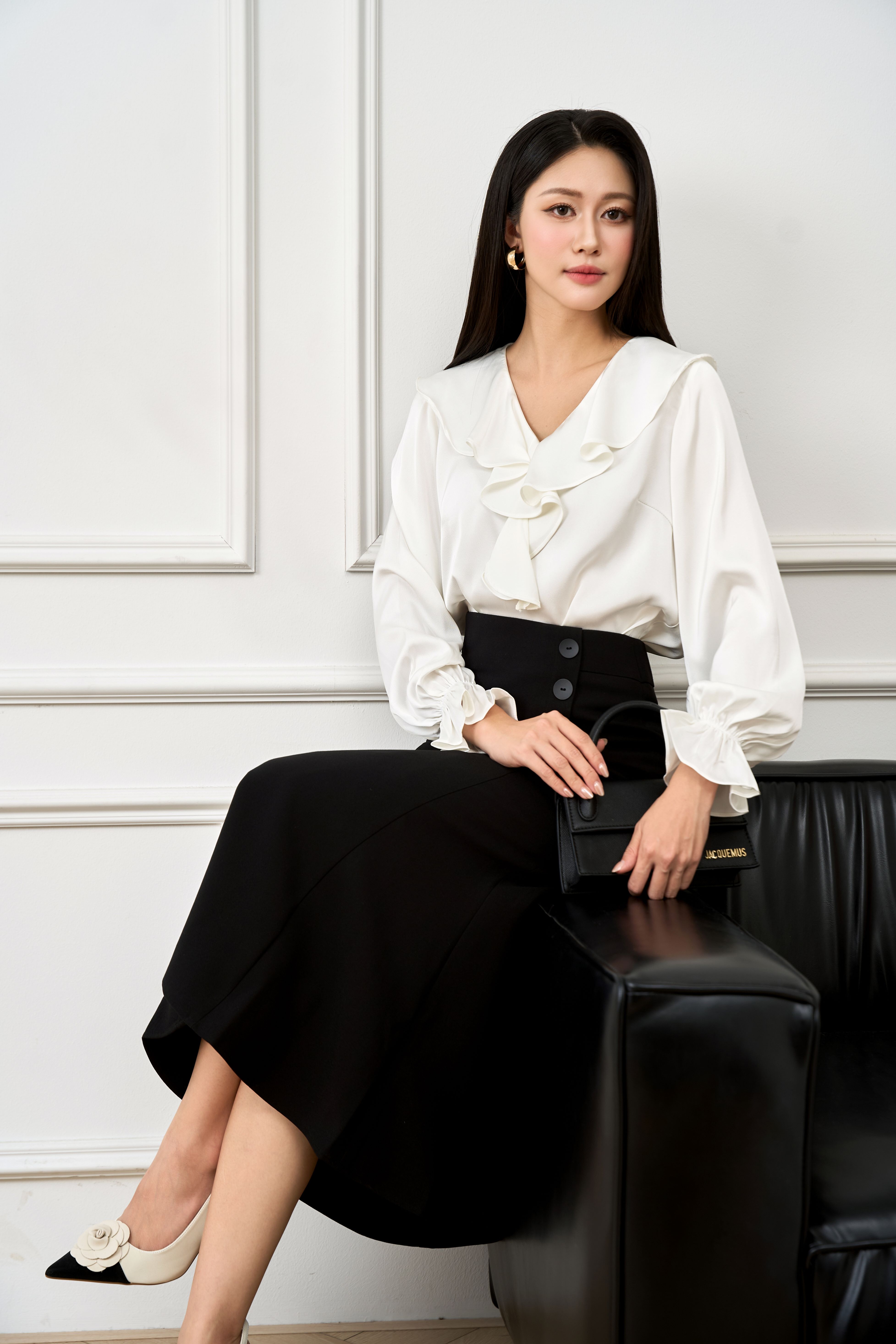 Áo sơ mi nữ 24SF36896180 /SP2410 TP: 100% Polyester