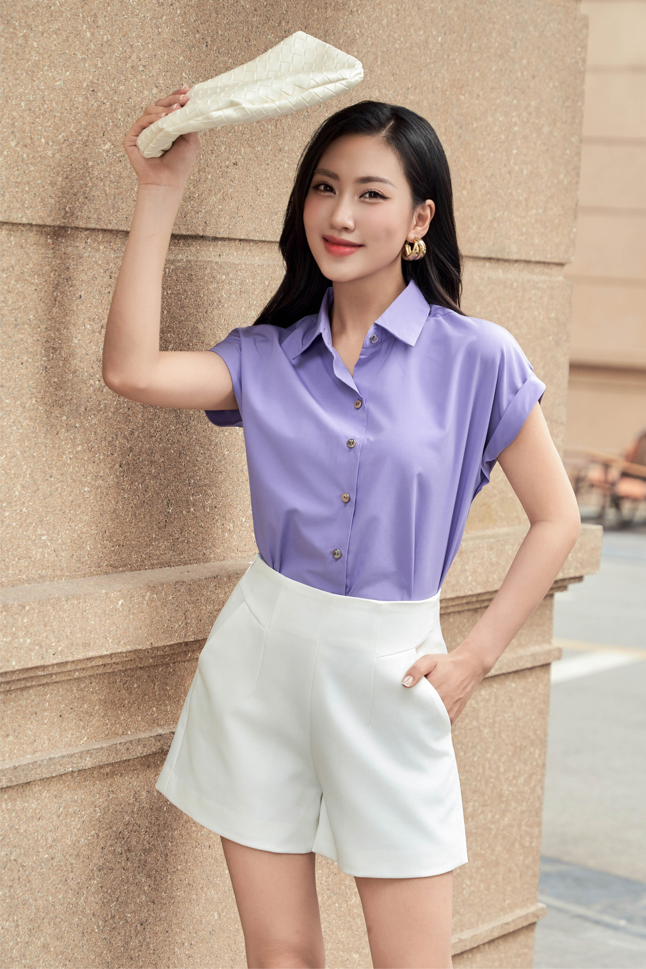 Áo sơ mi nữ 25SF26815240/SP2512