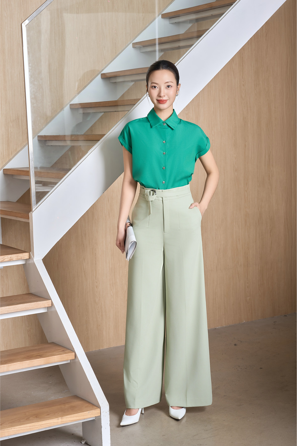 Áo sơ mi nữ 25SF26815240/SP2512