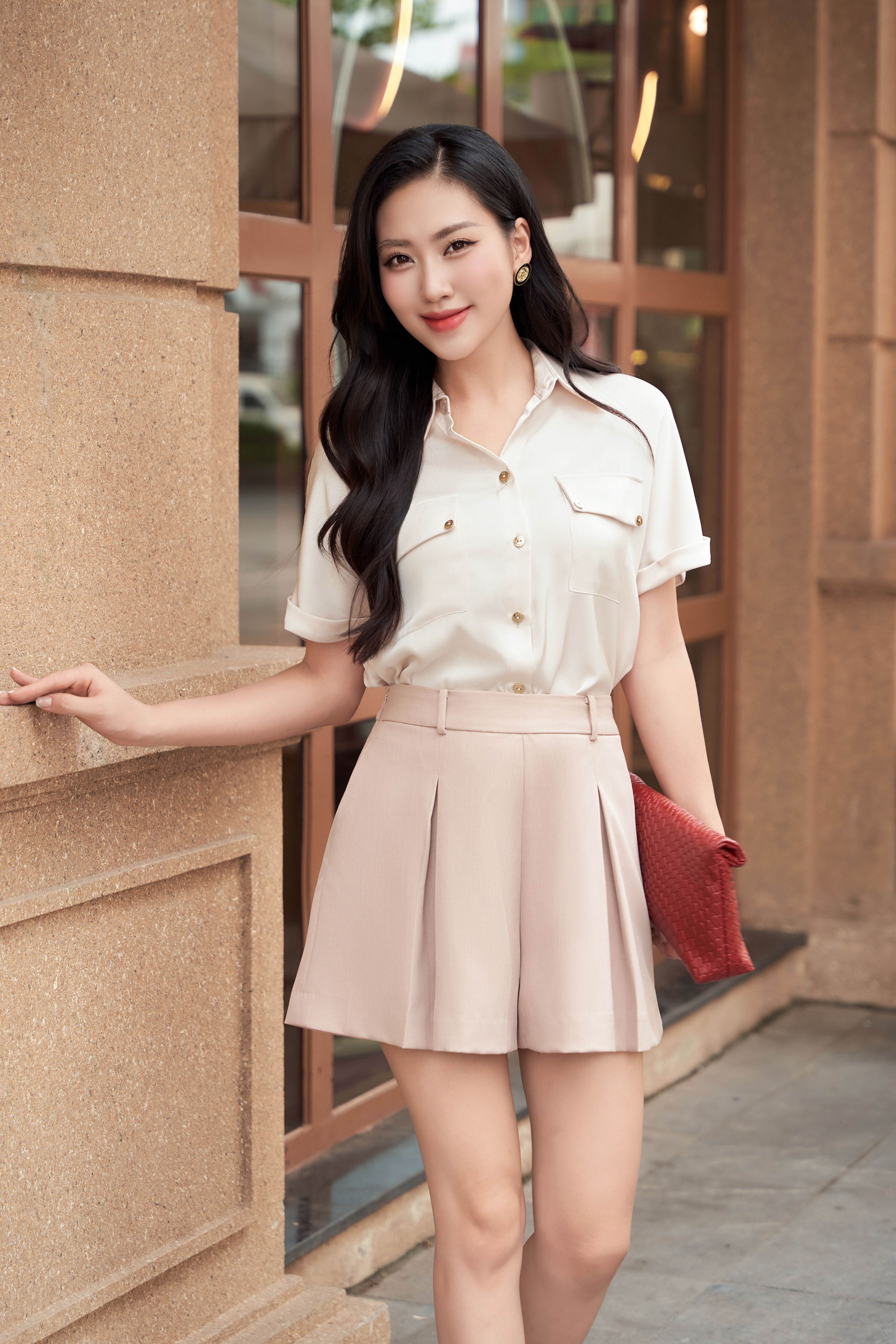 Áo sơ mi nữ 25SF26895191/SP2512