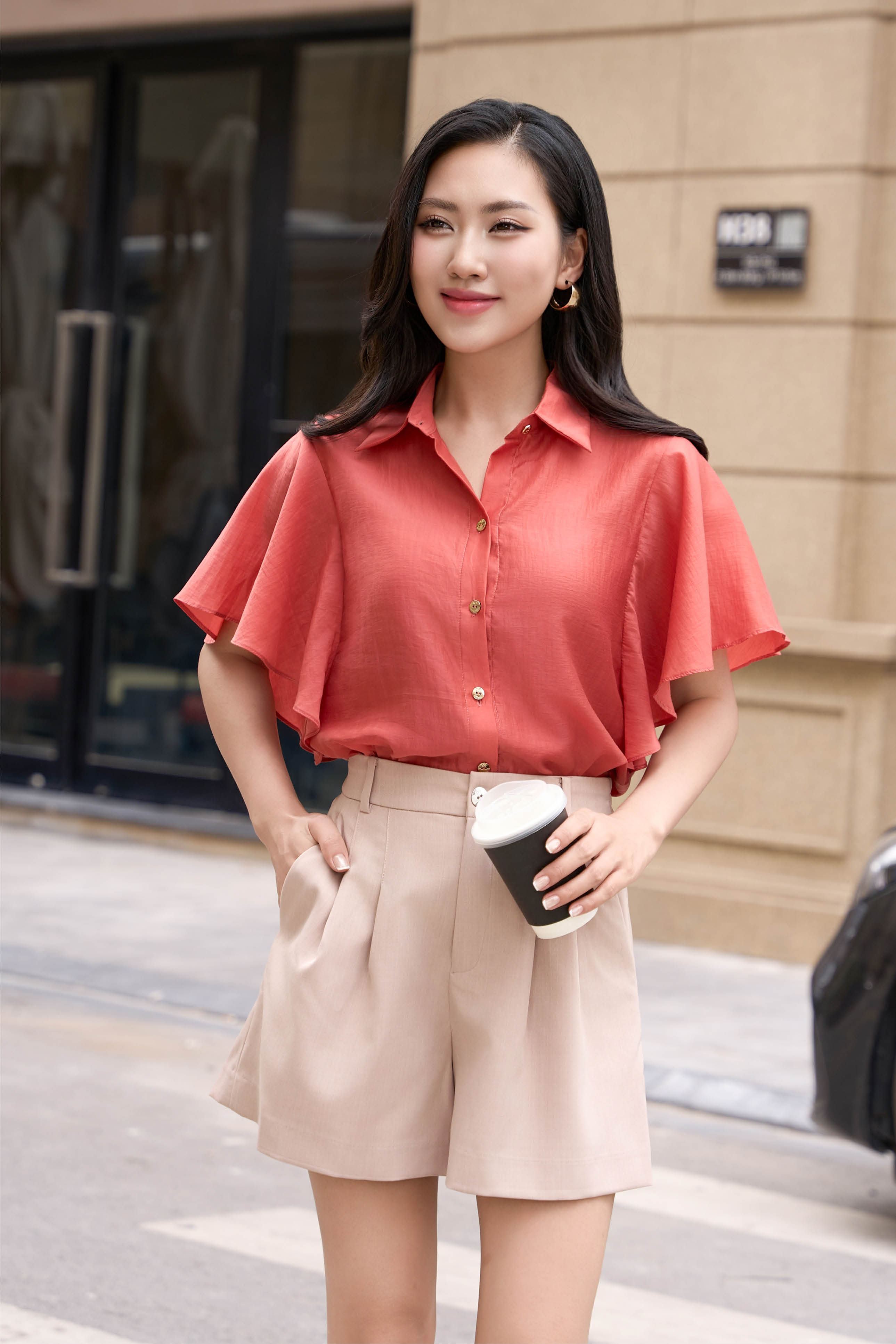 Áo sơ mi nữ 25SF26895194/SP2512