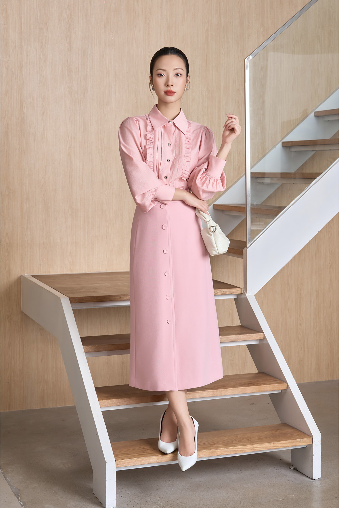 Áo sơ mi nữ 25SF36815231/SP2516
