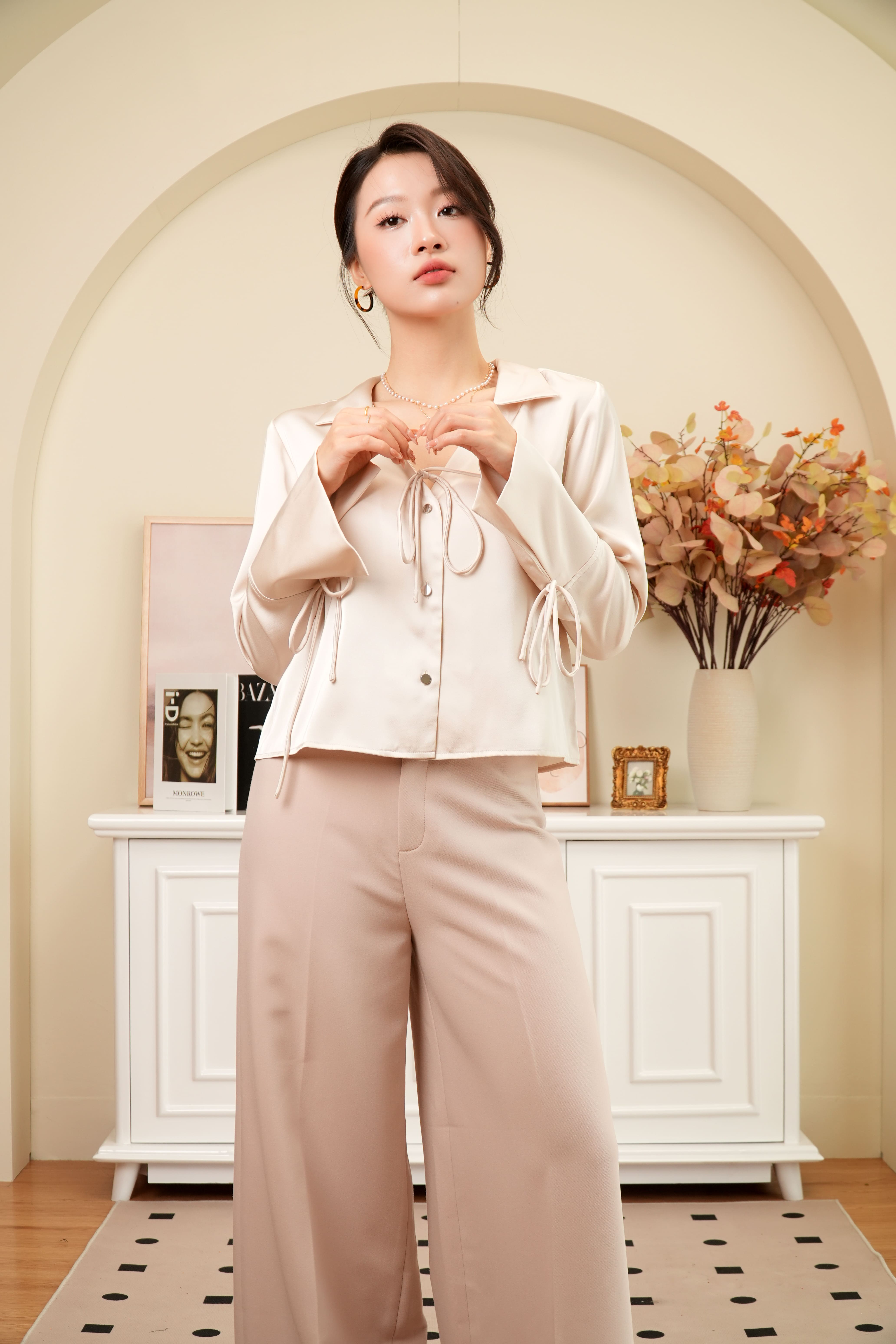 Áo sơ mi nữ 25SF36816071/SP2508