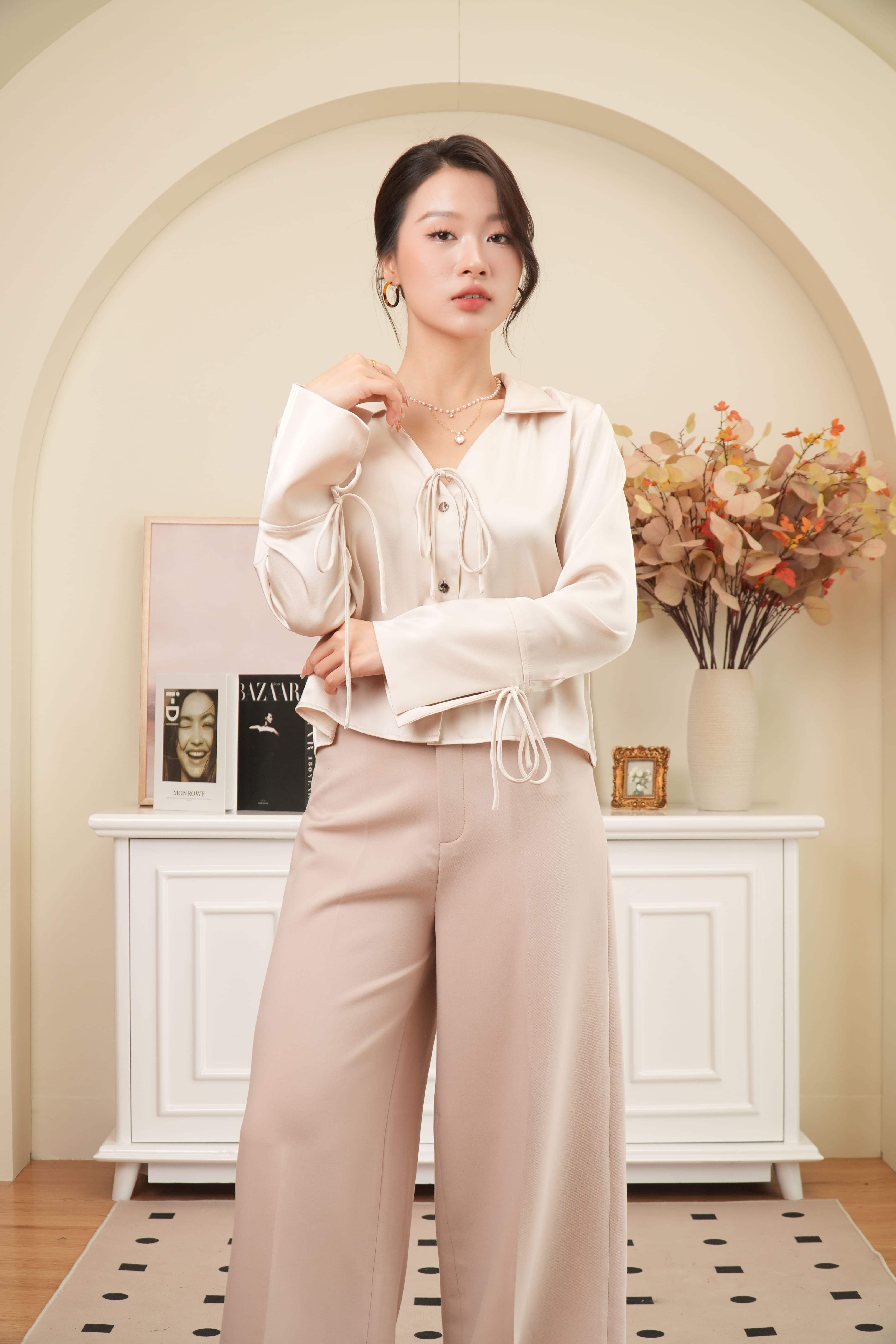 Áo sơ mi nữ 25SF36816071/SP2508