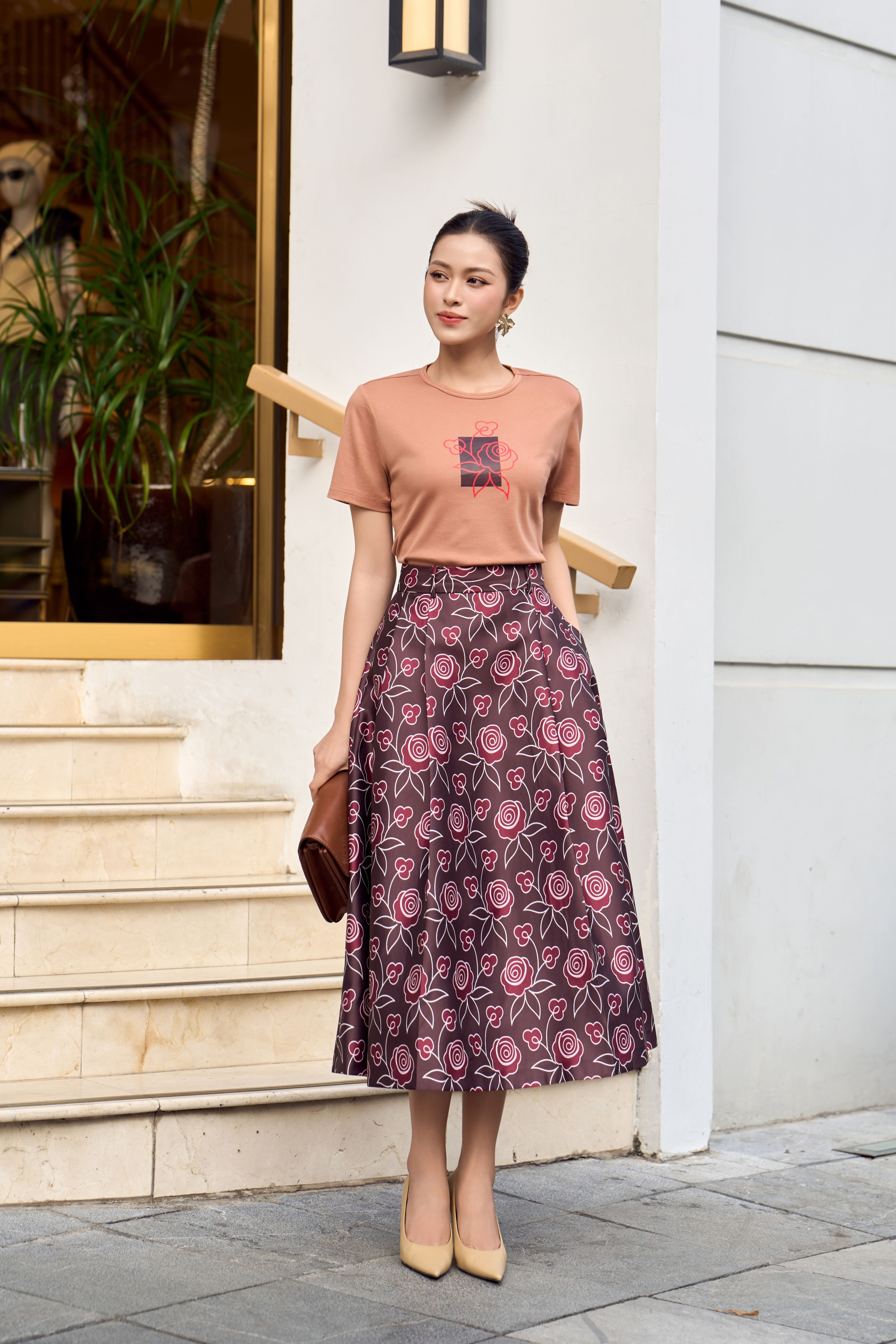 Áo thun NT nữ 25TSSF6815215/SP2515
