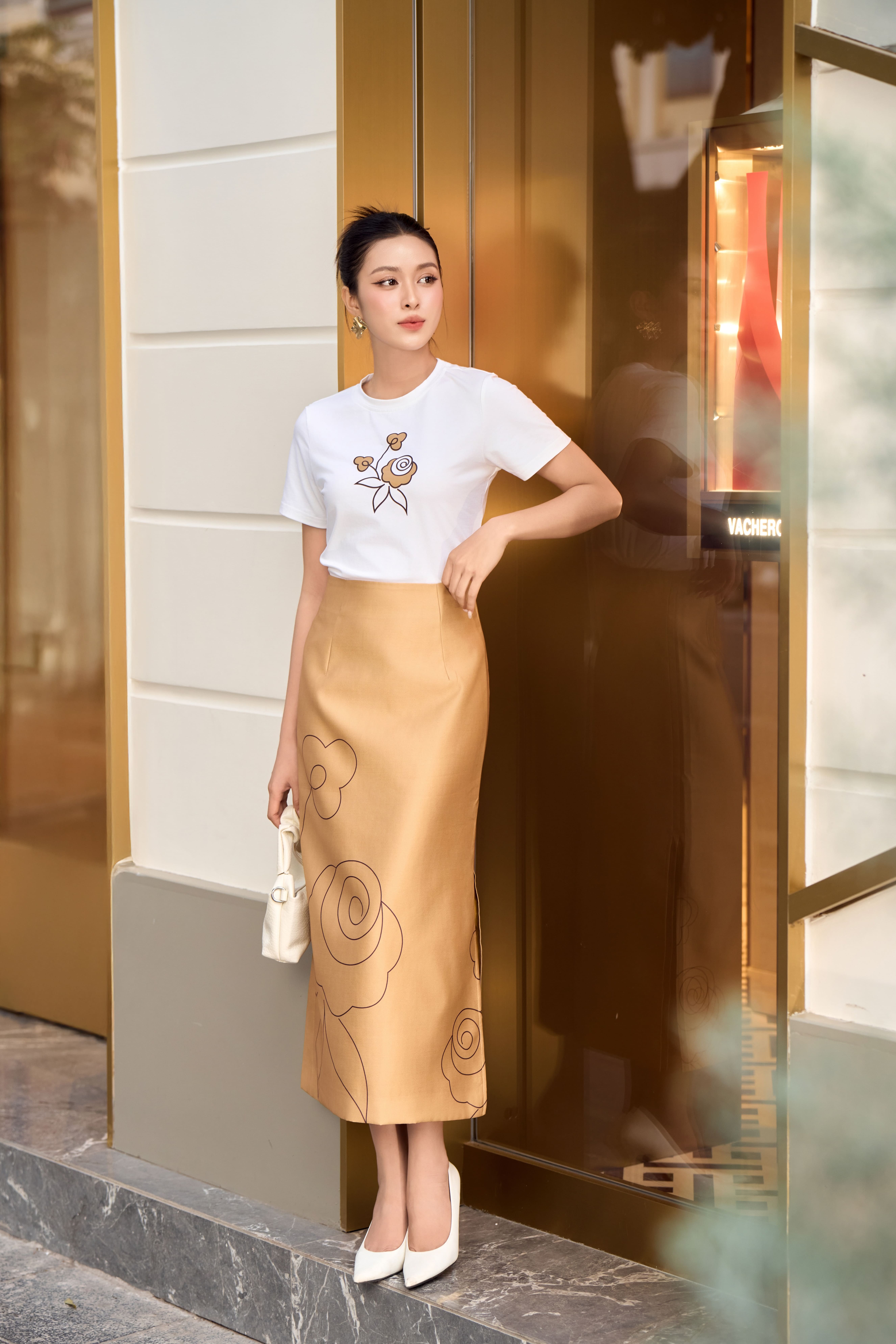 Chân váy nữ 25MF36815208/SP2516