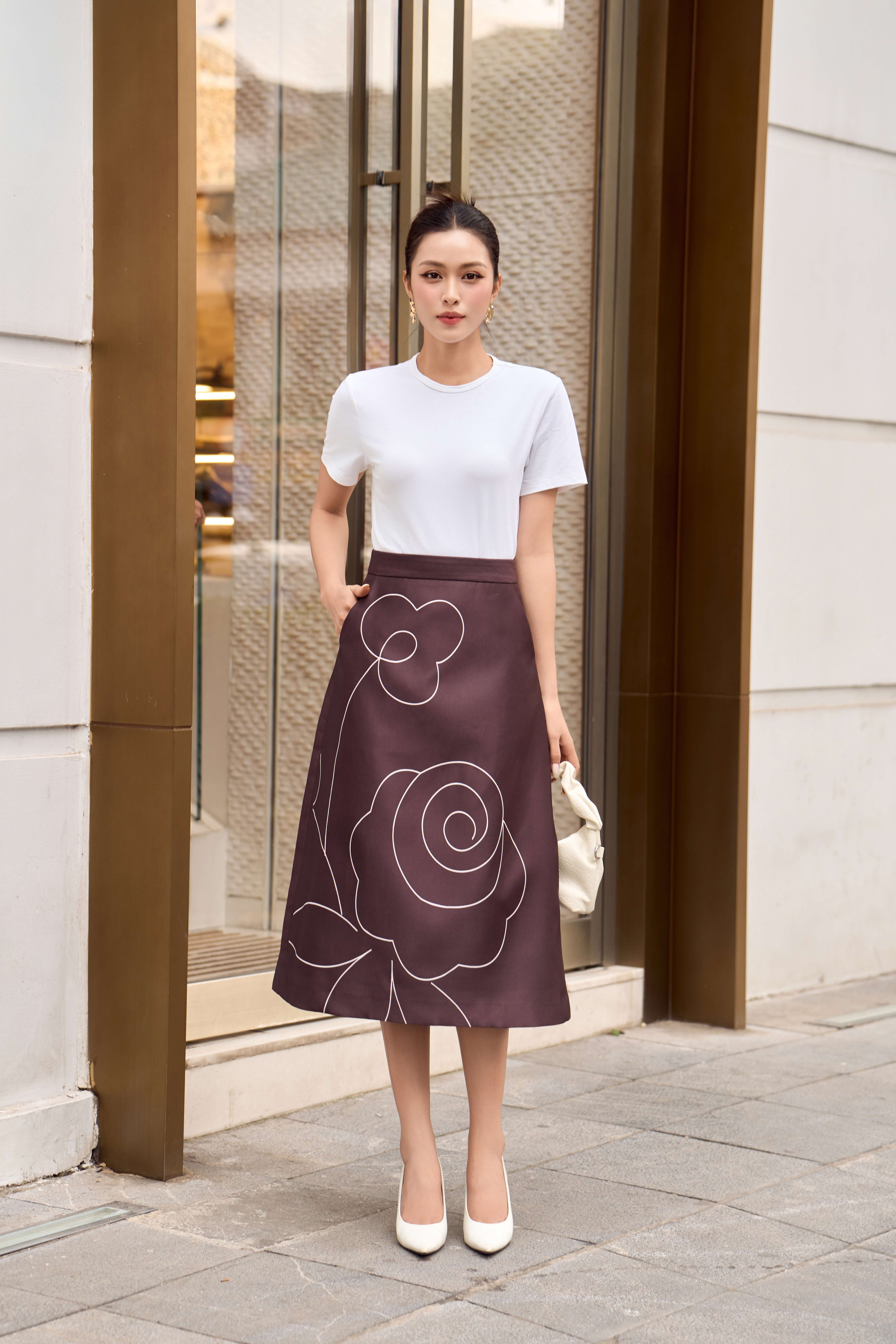 Chân váy nữ 25MF36815208/SP2516
