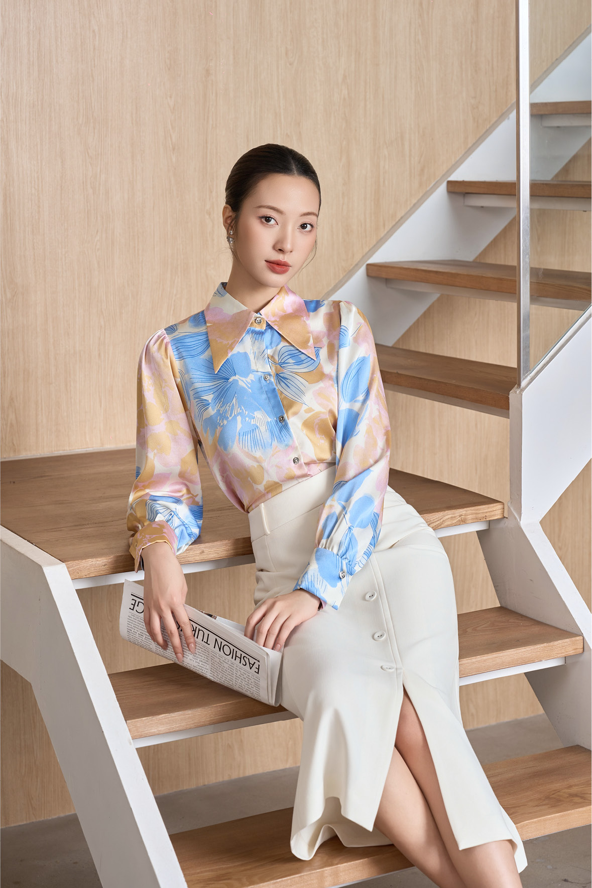 Chân váy nữ 25MF36895237/SP2517