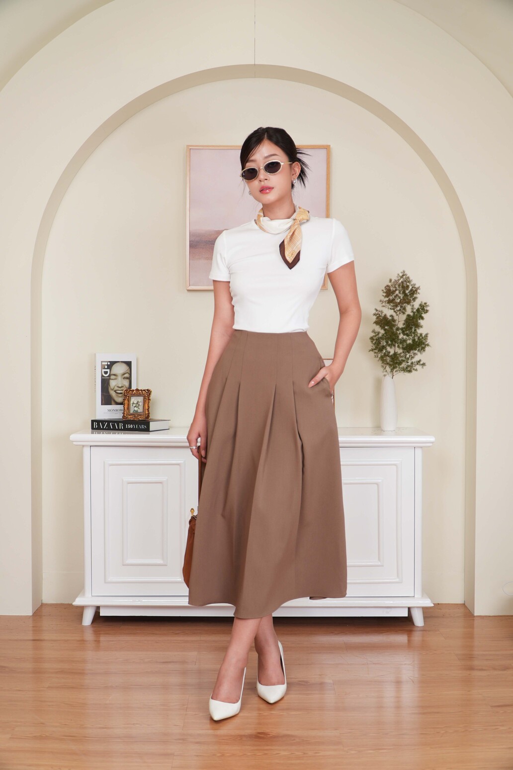 Chân váy nữ 25MF36896002 /SP2504