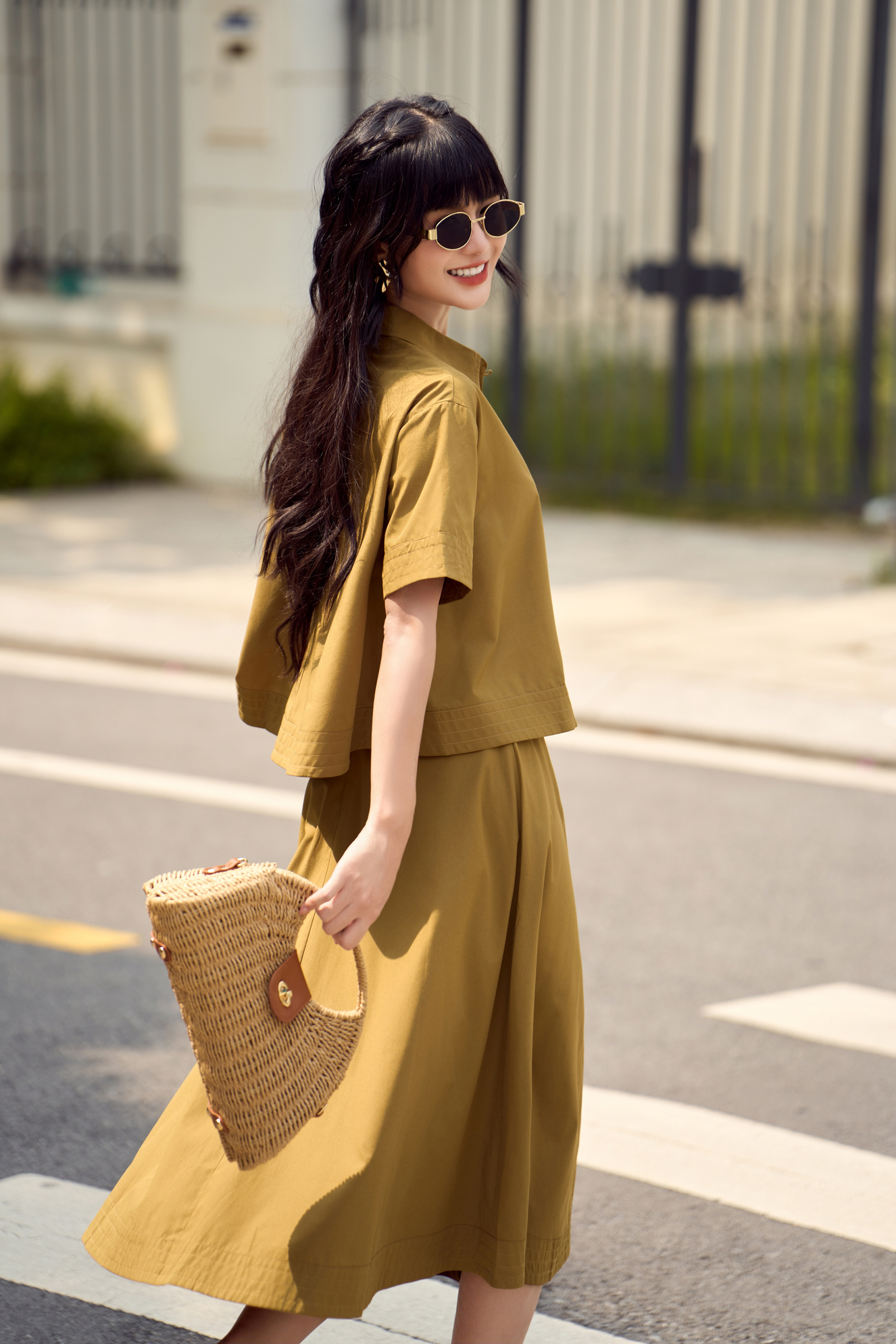 Chân váy nữ 25MF36896087 /SP2505