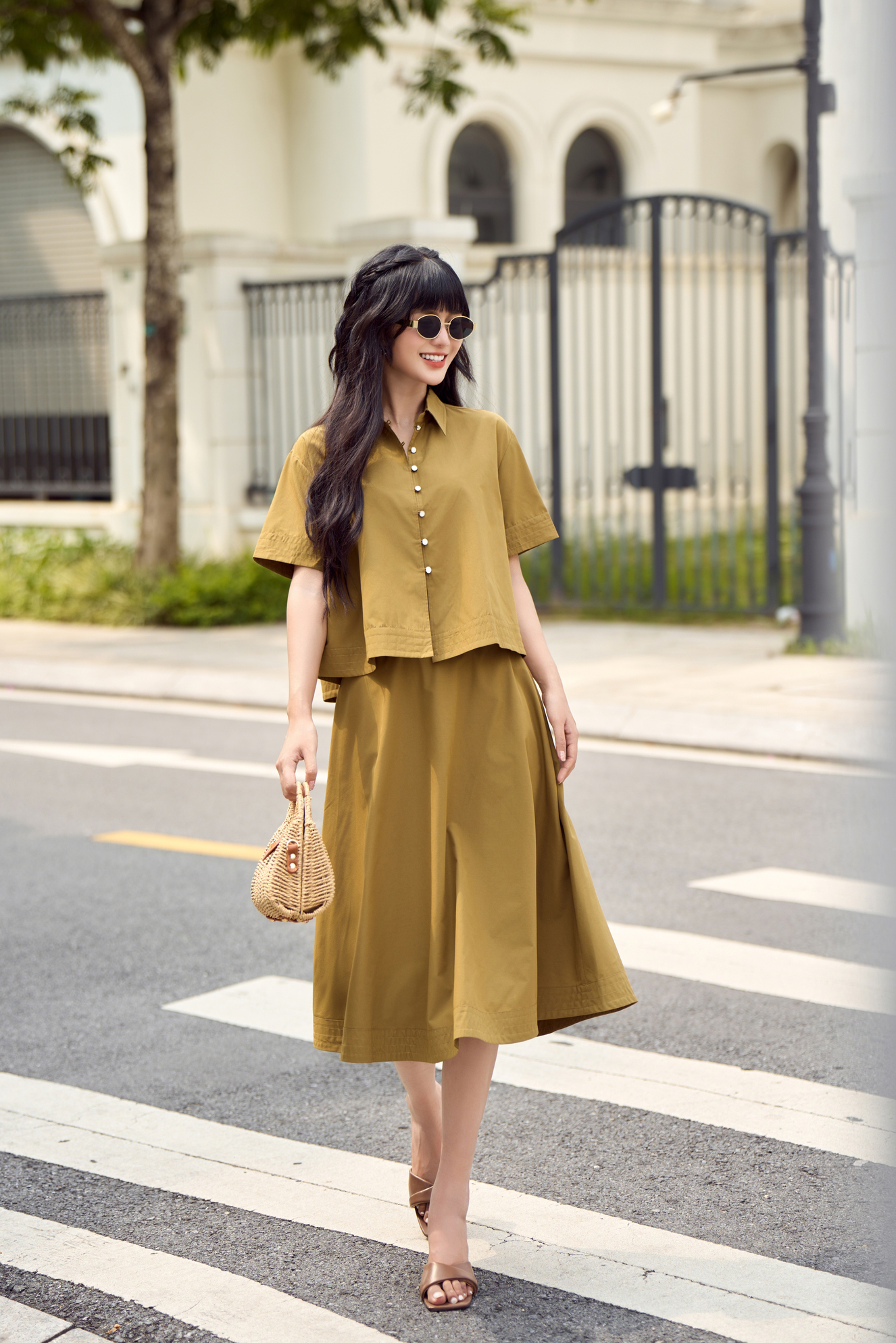 Chân váy nữ 25MF36896087 /SP2505