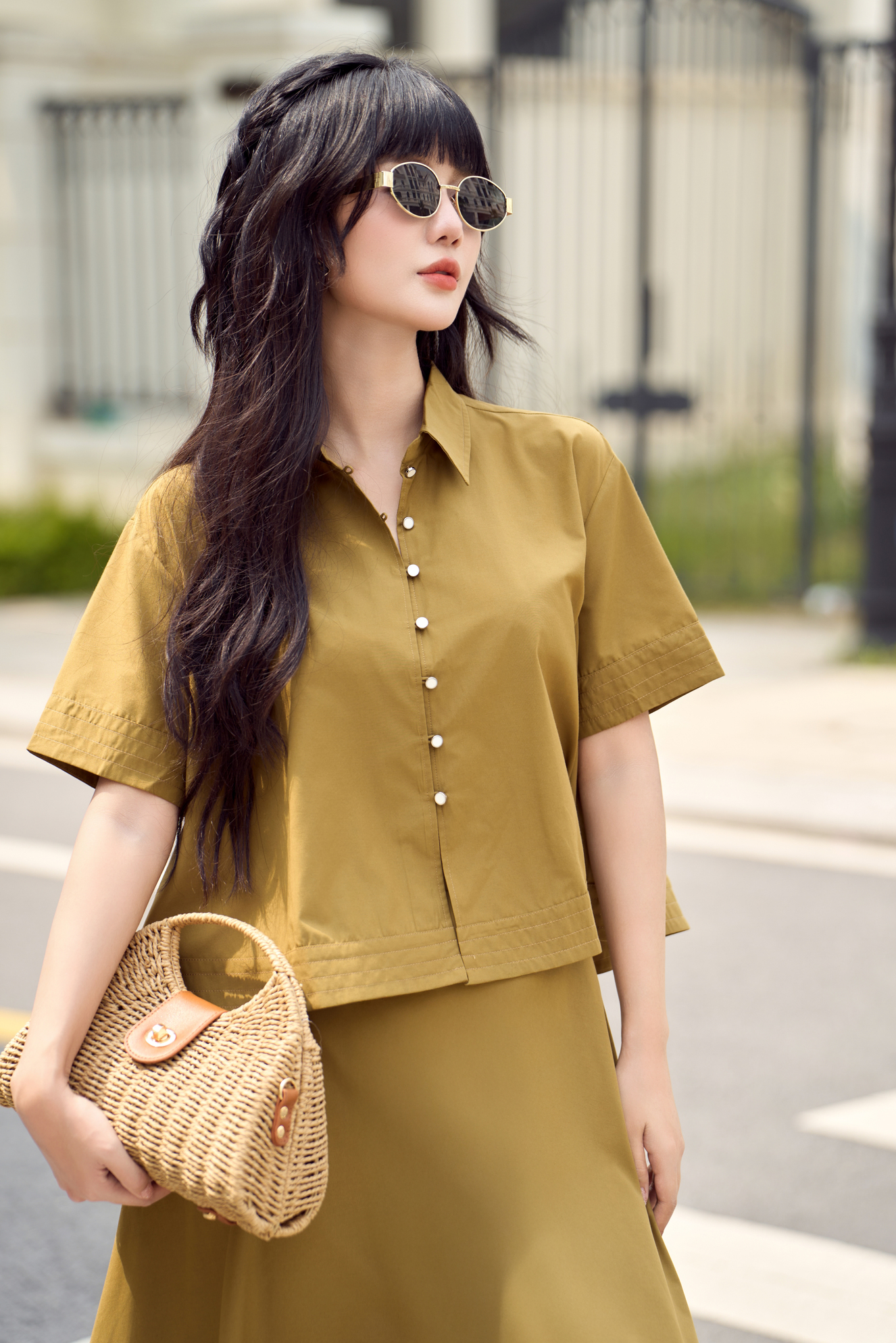 Chân váy nữ 25MF36896087 /SP2505