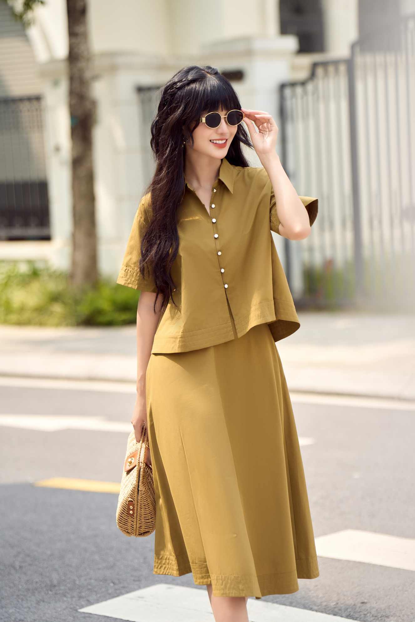 Chân váy nữ 25MF36896087 /SP2505