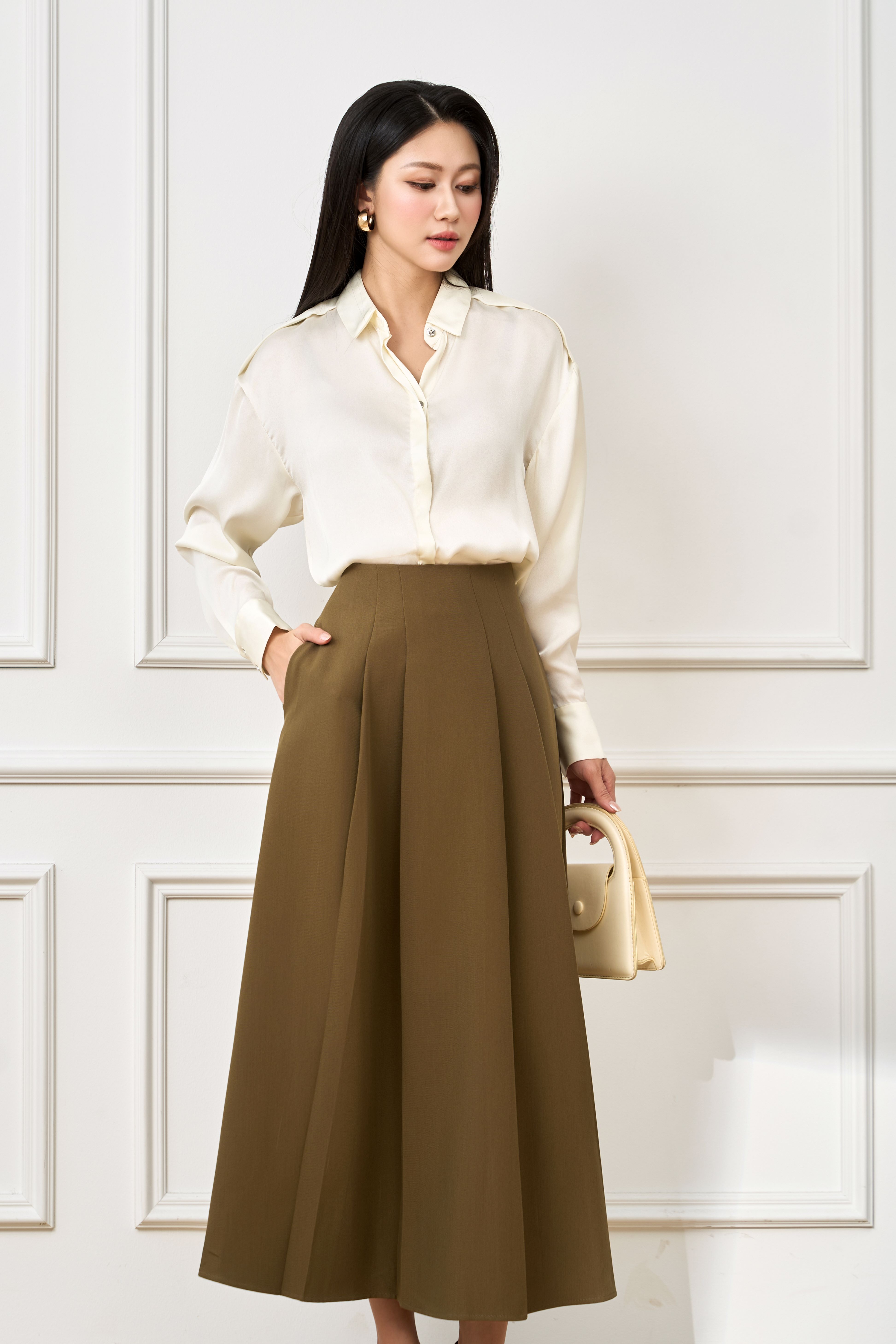 Chân váy nữ 26MF36895012/SP2602