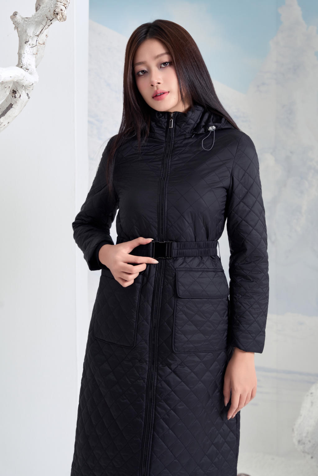 Chân váy ôm nữ 24MF36818130/SP2408
