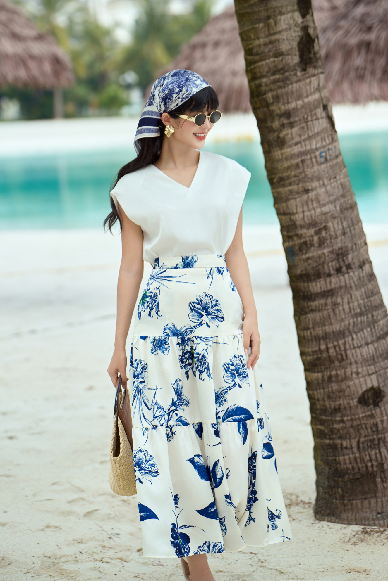 Chân váy xòe nữ 25MF36816117/SP2506