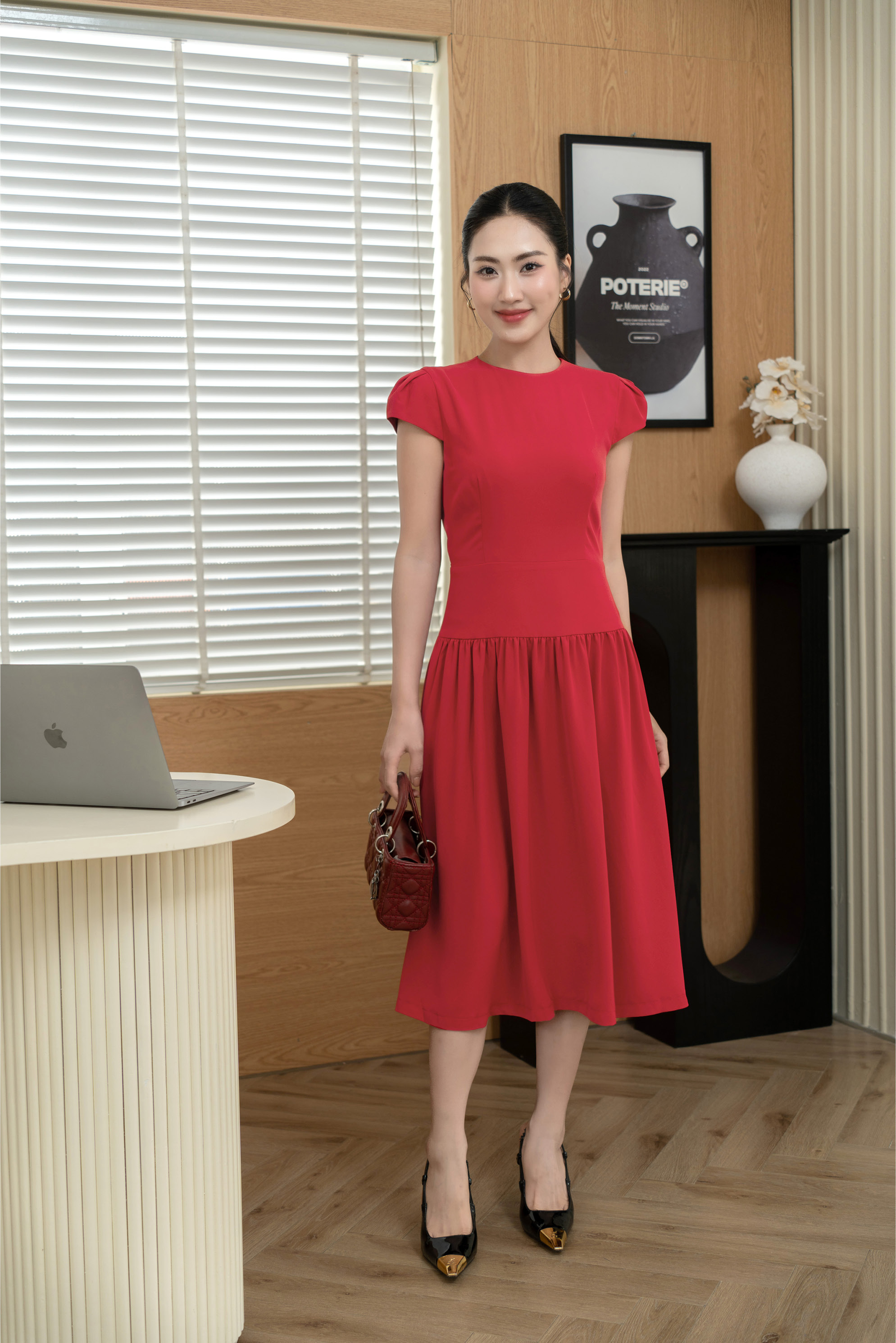 Đầm liền nữ 24LF3B6898067/SP2404