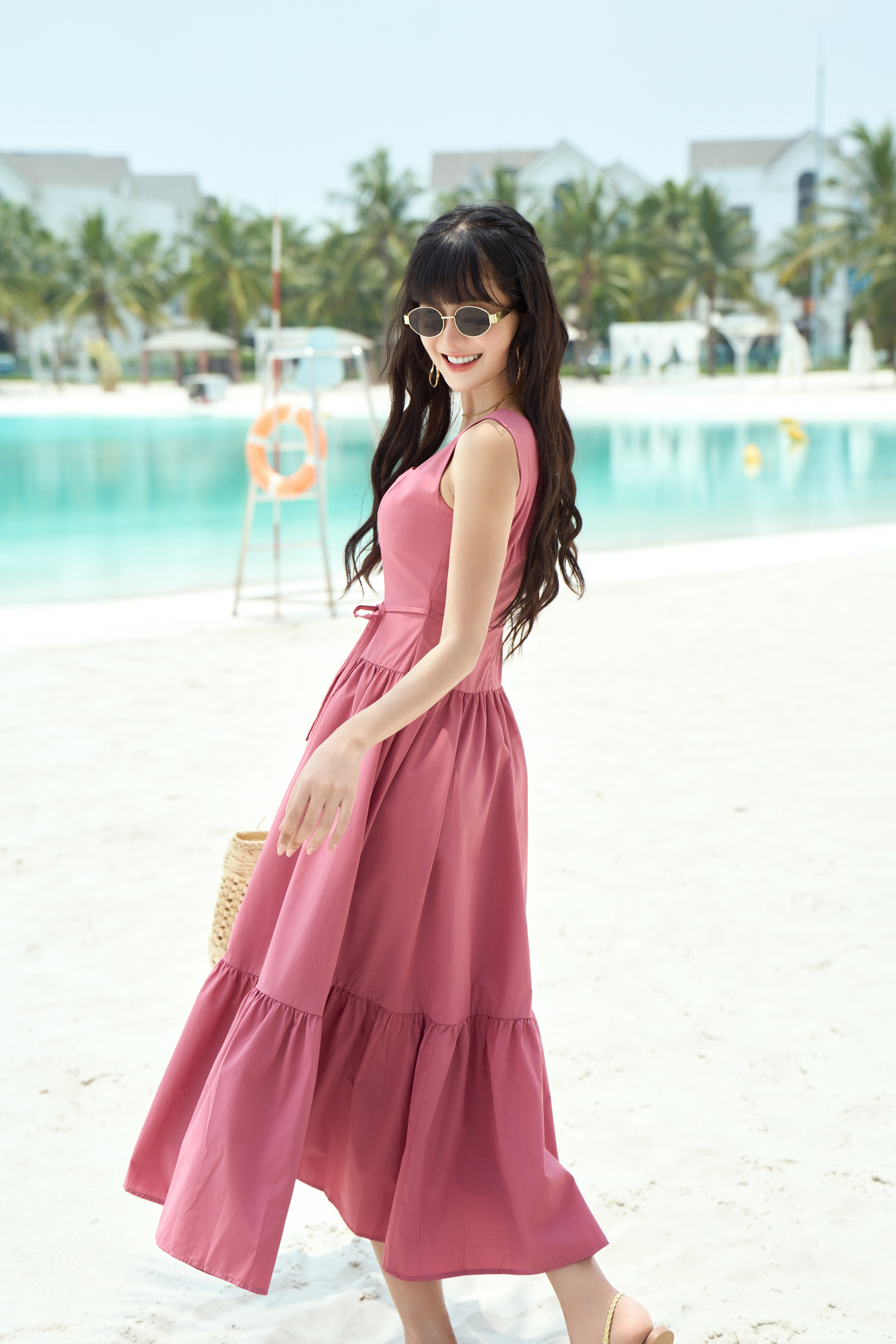 Đầm liền nữ 25LF3A6896111/SP2506