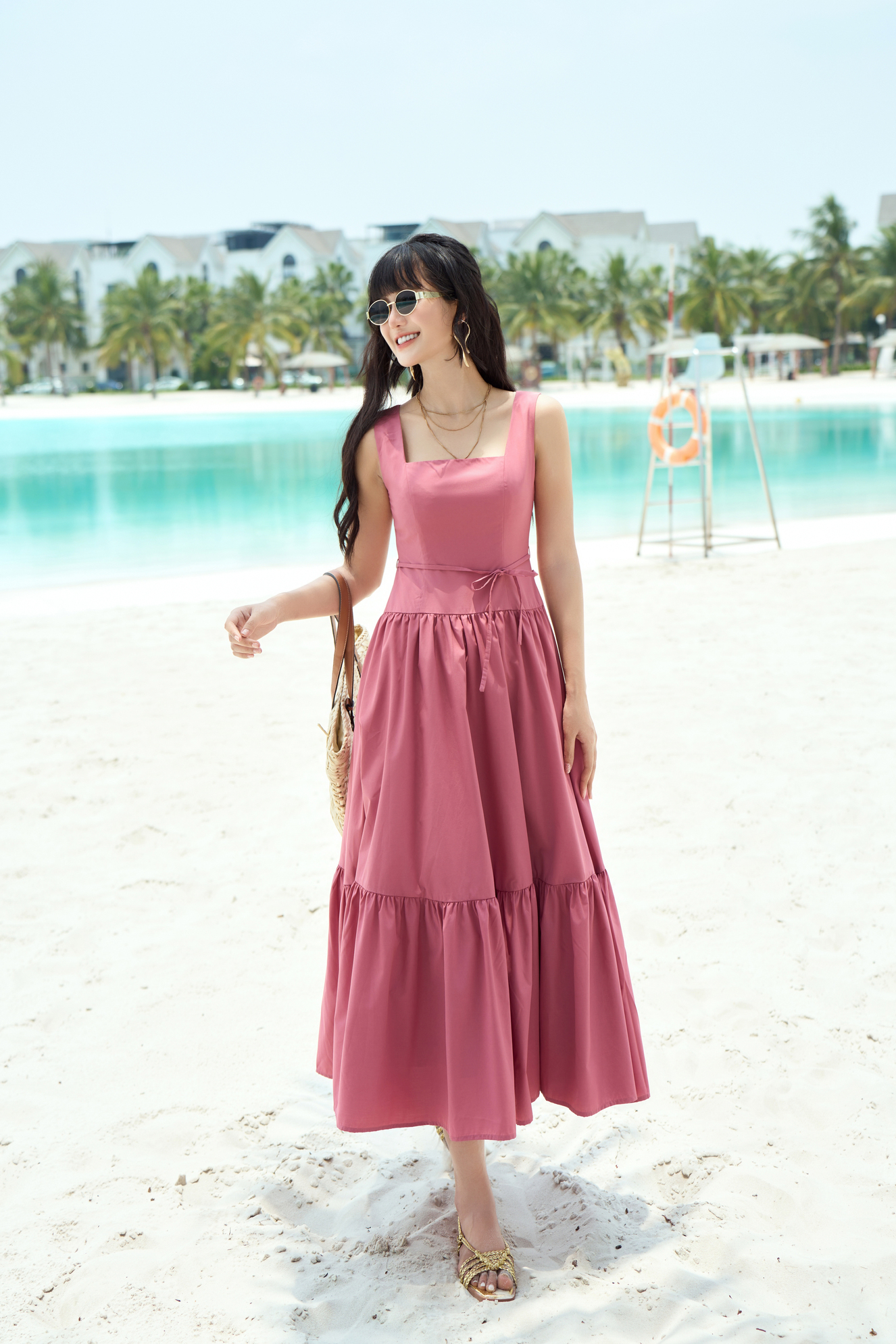 Đầm liền nữ 25LF3A6896111/SP2506