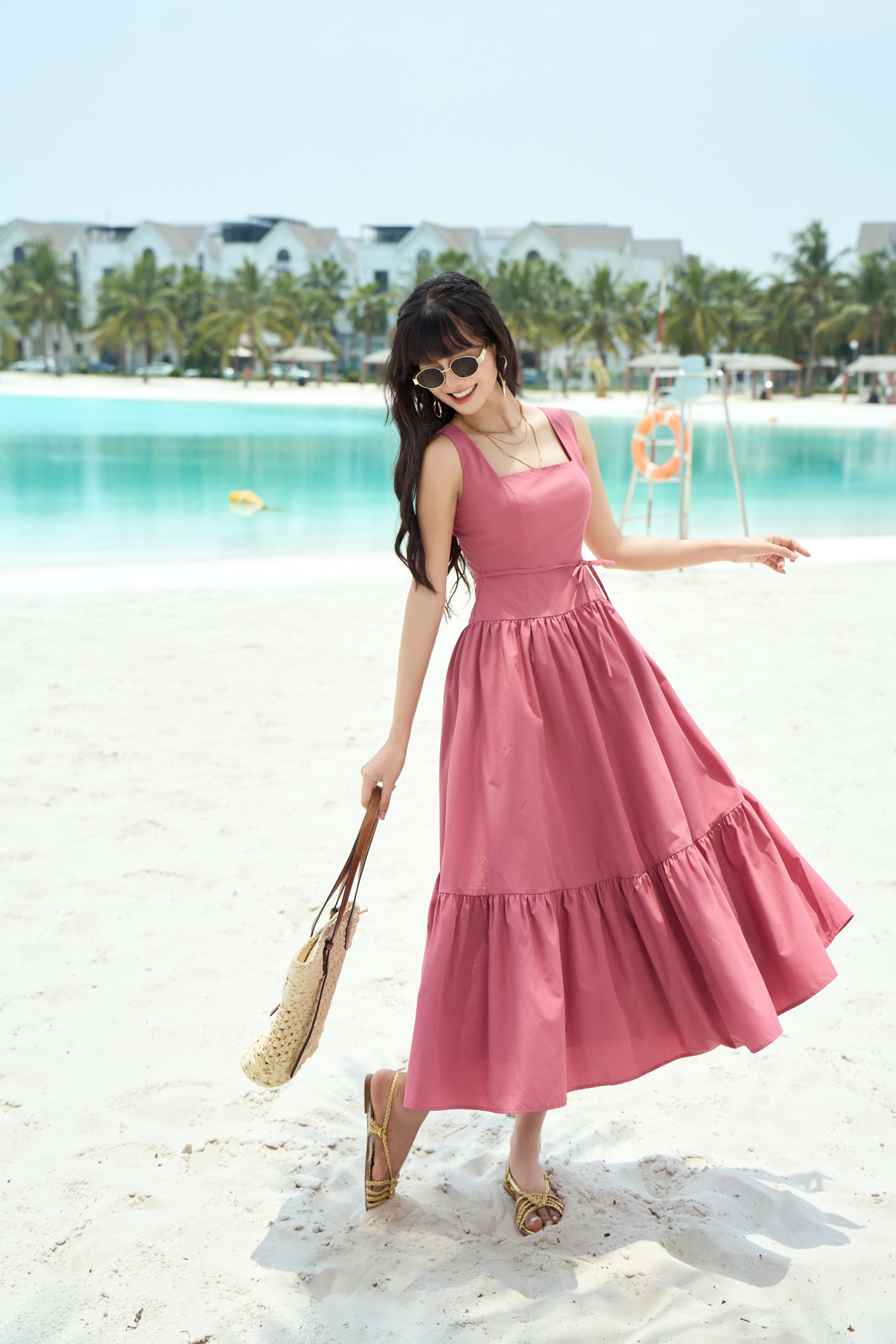 Đầm liền nữ 25LF3A6896111/SP2506