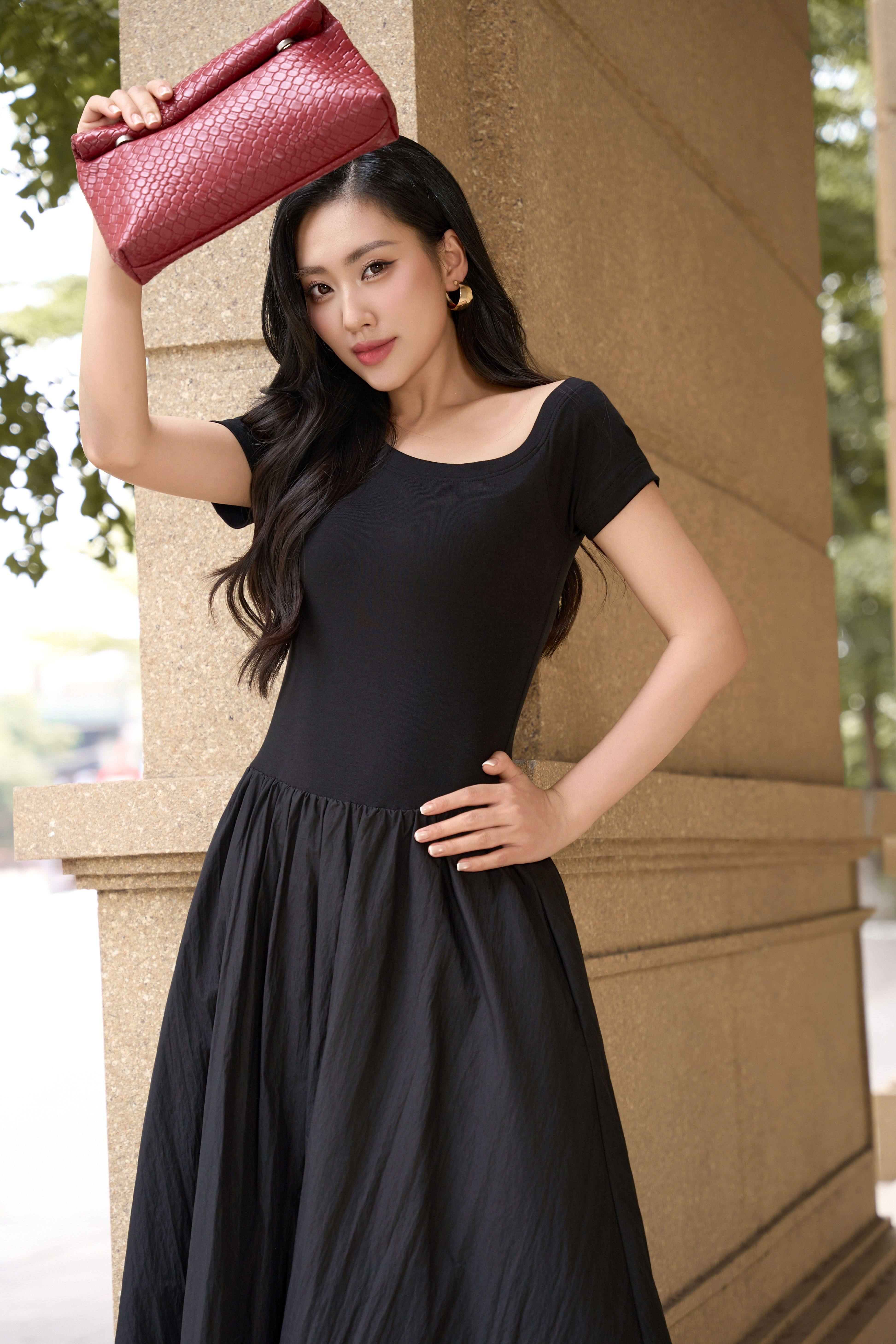 Đầm liền nữ 25LF3B6815257/SP2517