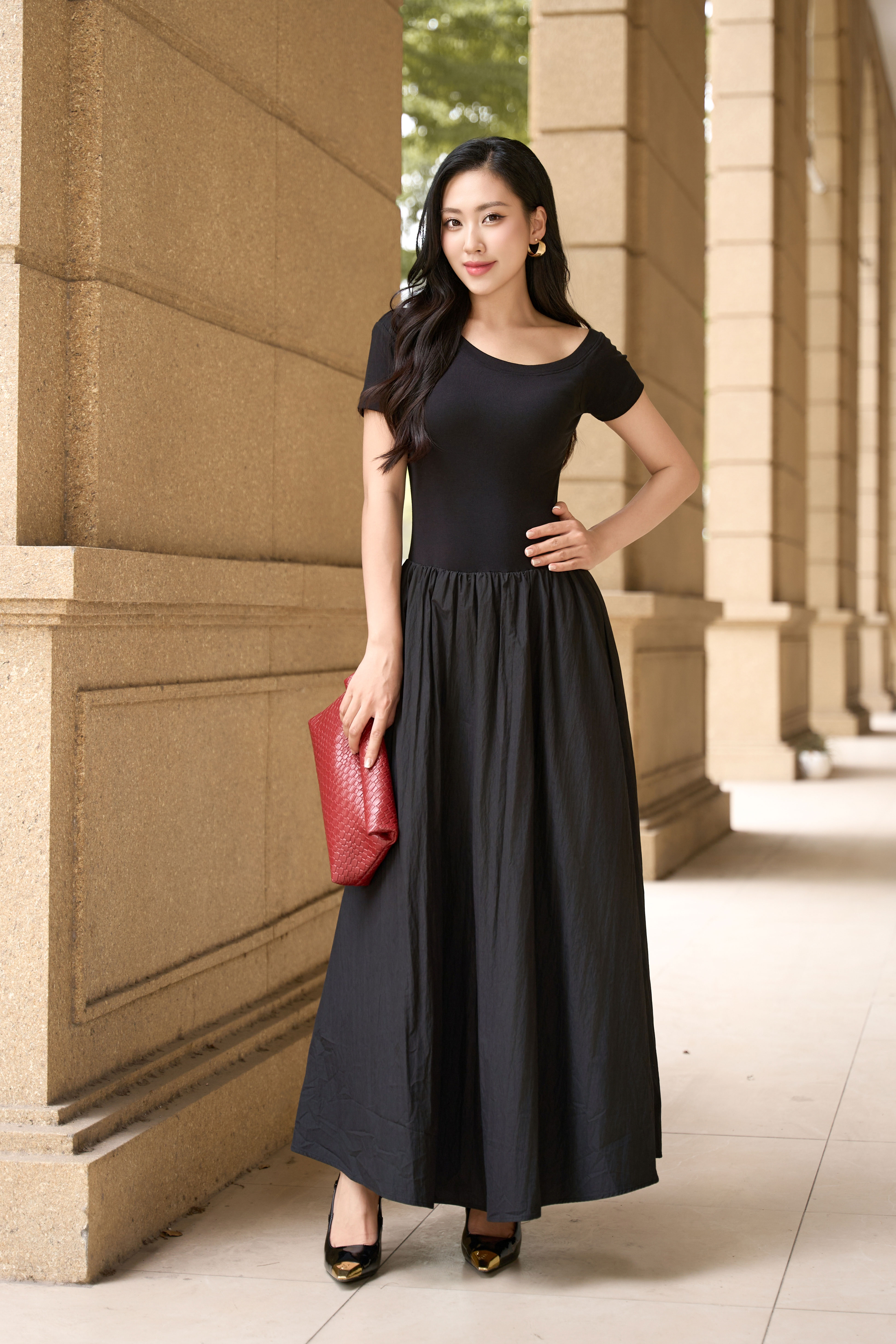 Đầm liền nữ 25LF3B6815257/SP2517