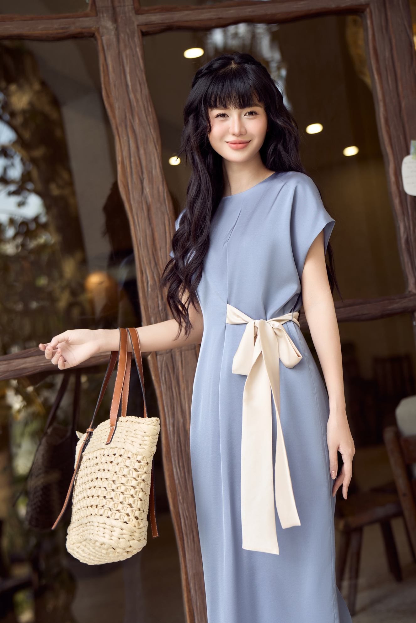 Đầm liền nữ 25LF3B6816118/SP2506