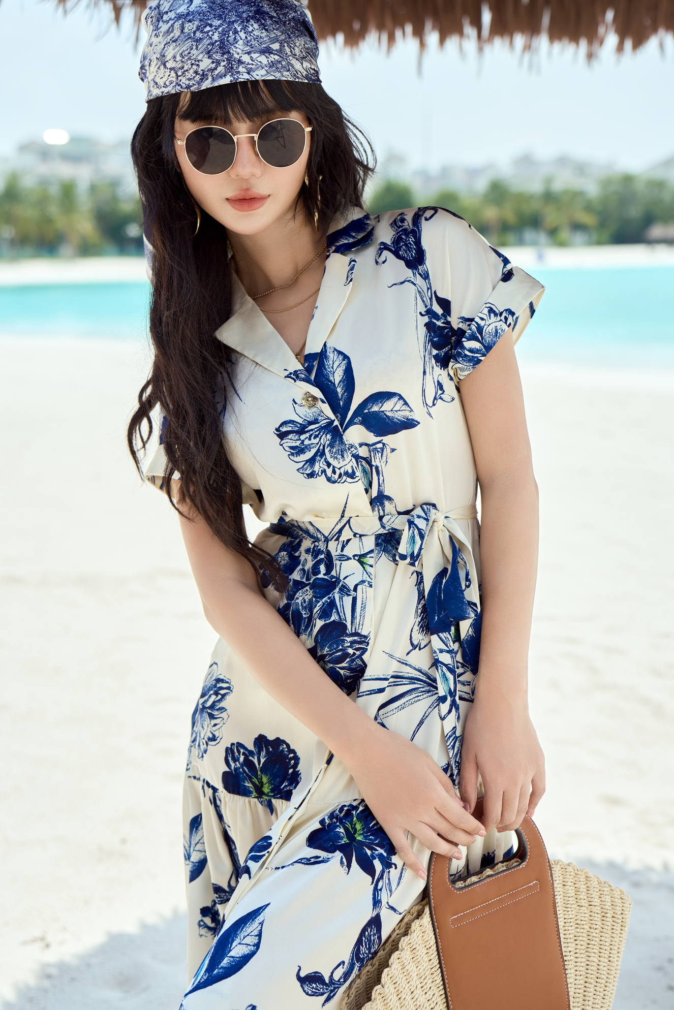 Đầm liền nữ 25LF3B6816119/SP2506