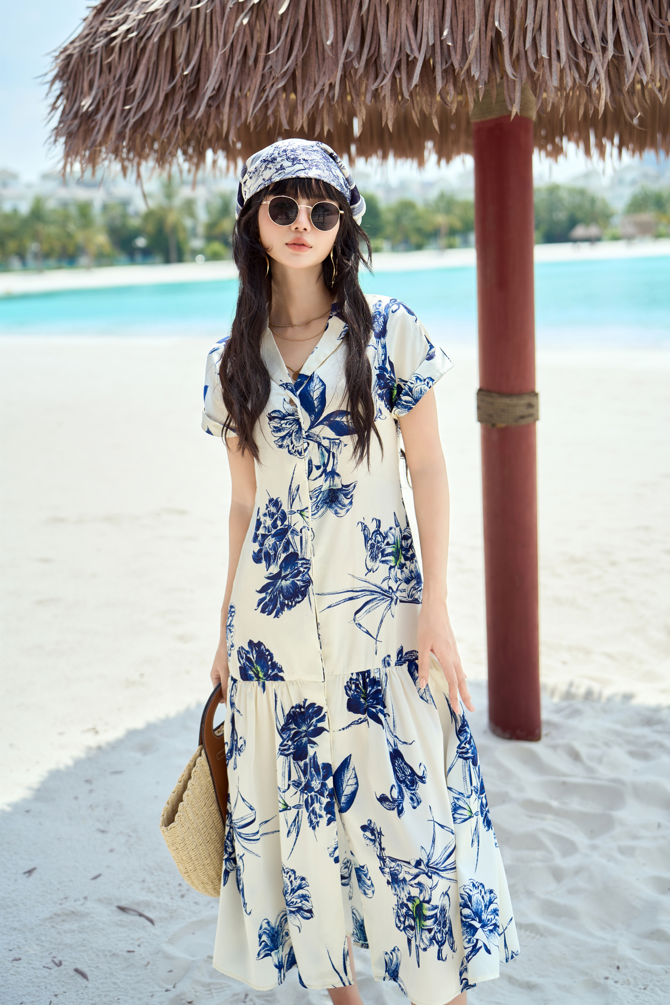 Đầm liền nữ 25LF3B6816119/SP2506