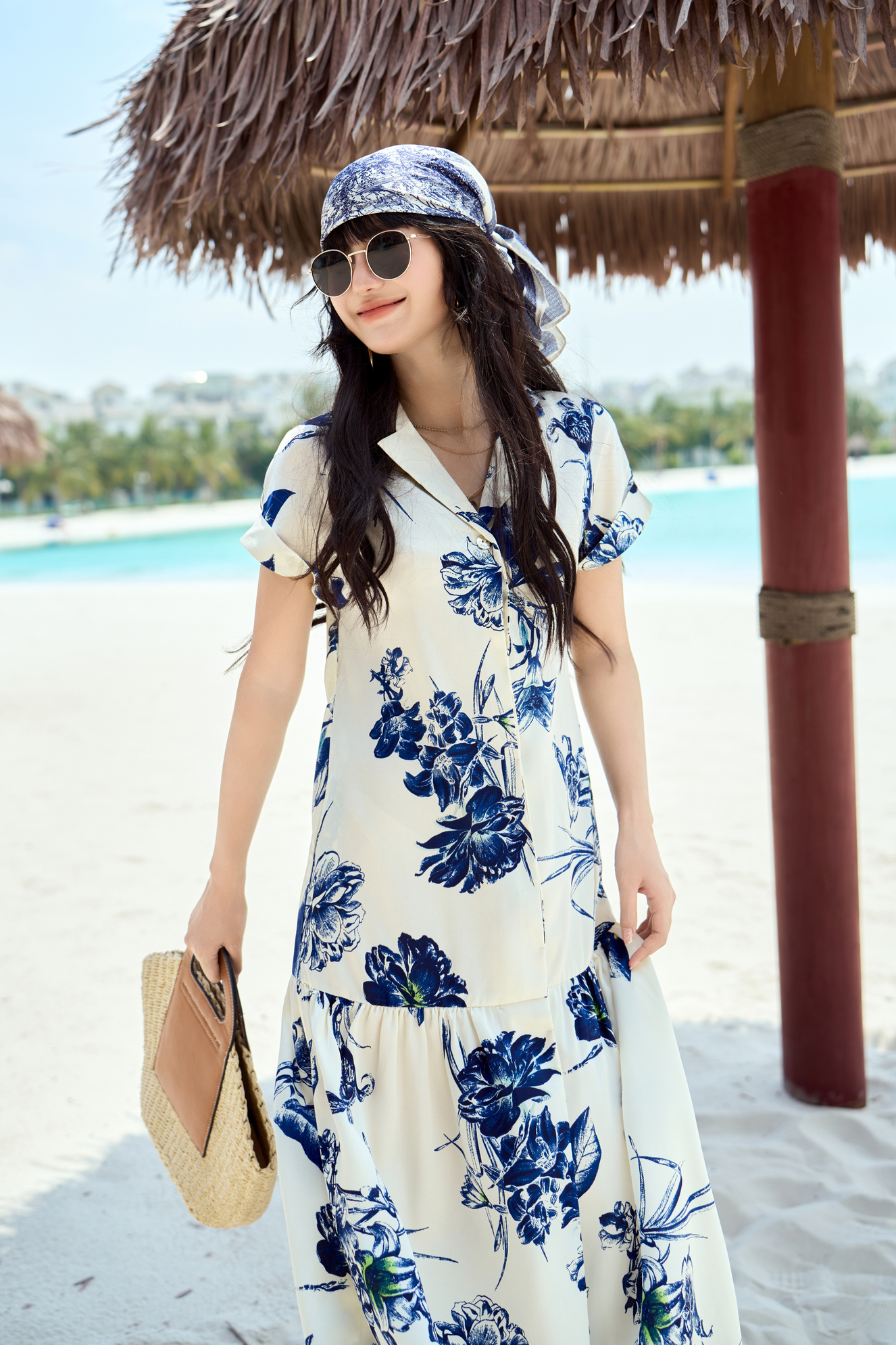 Đầm liền nữ 25LF3B6816119/SP2506