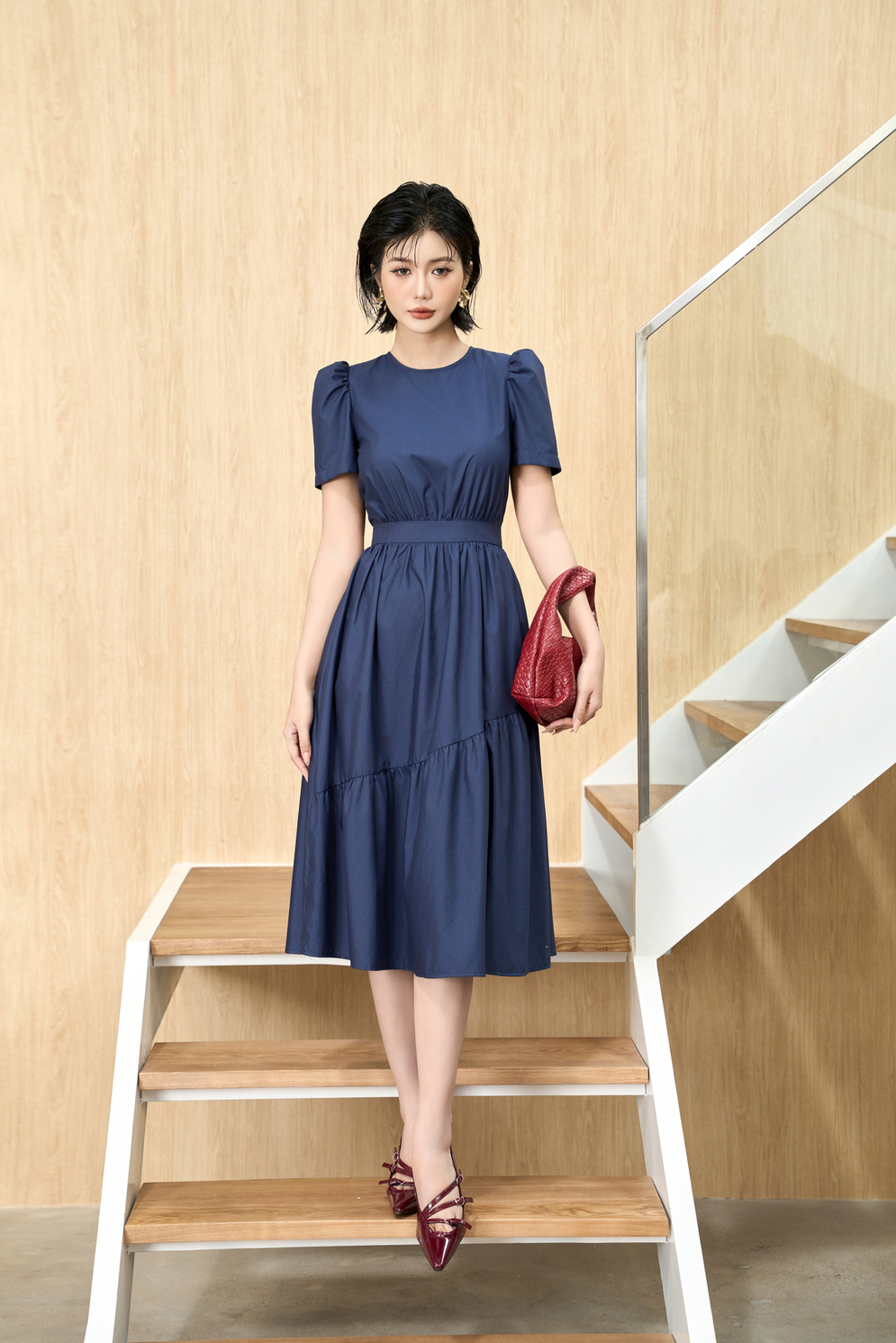 Đầm liền nữ 25LF3B6816129/SP2506