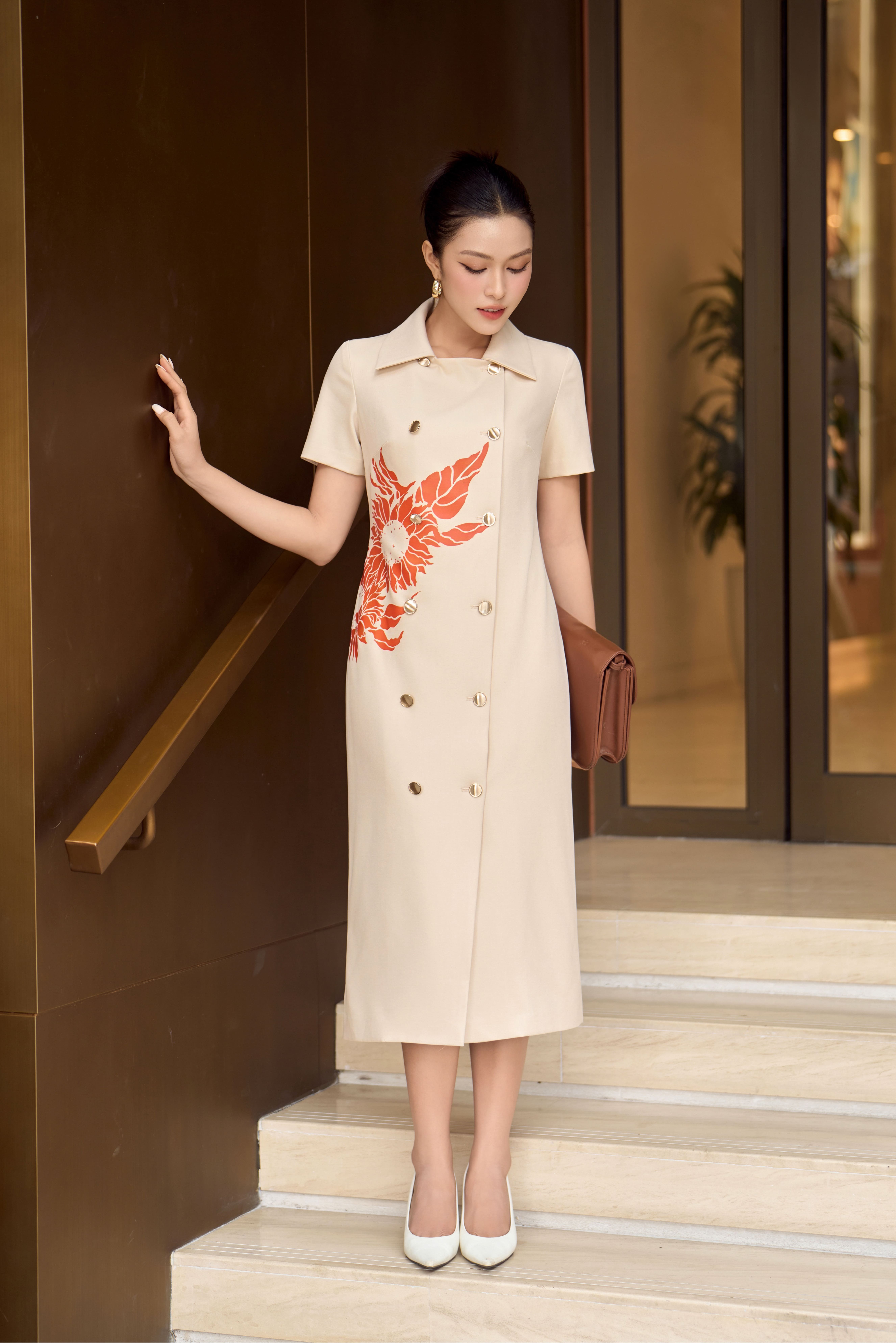 Đầm liền nữ 25LF3B6895195/SP2514
