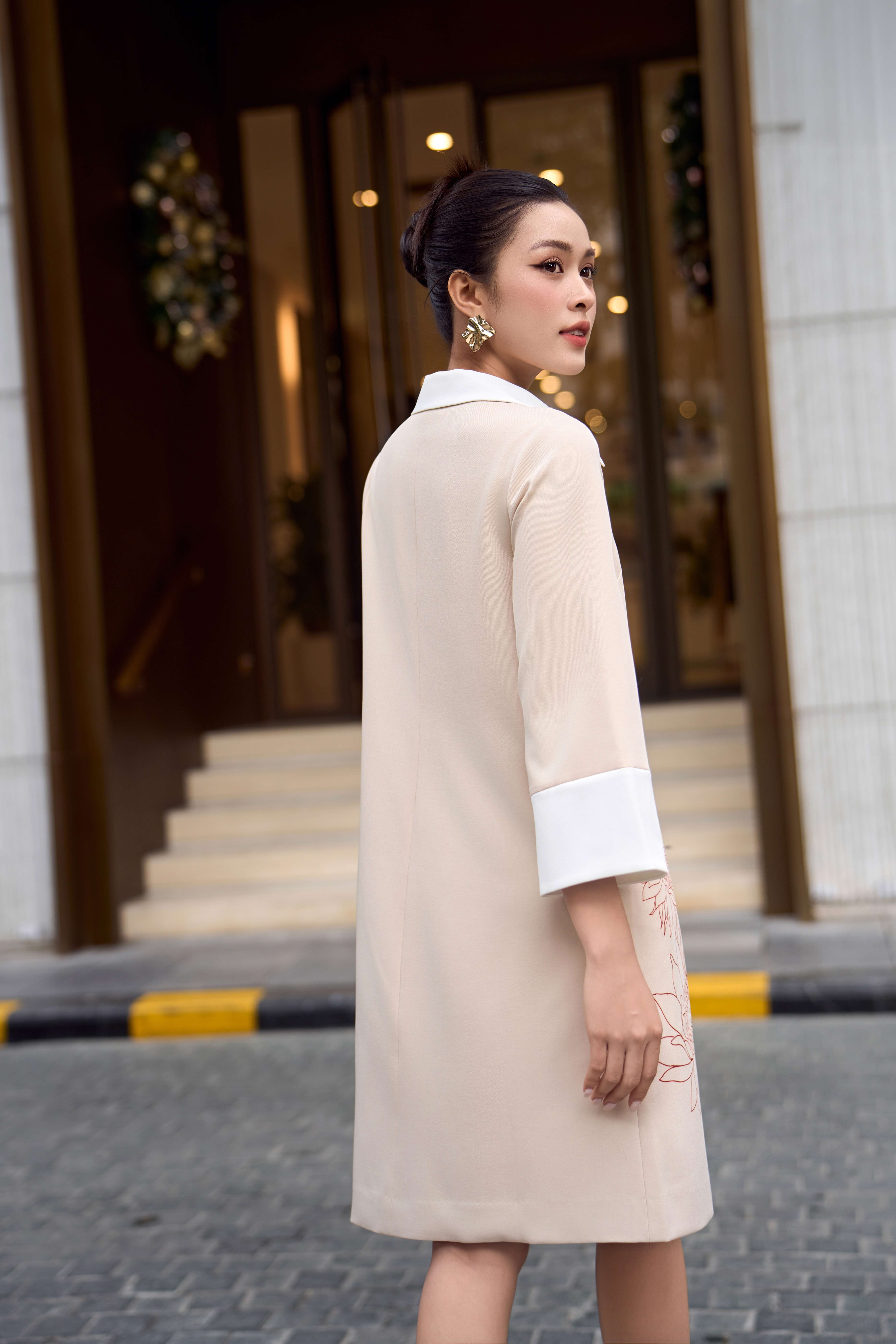 Đầm liền nữ 25LF3B6895201/SP2514