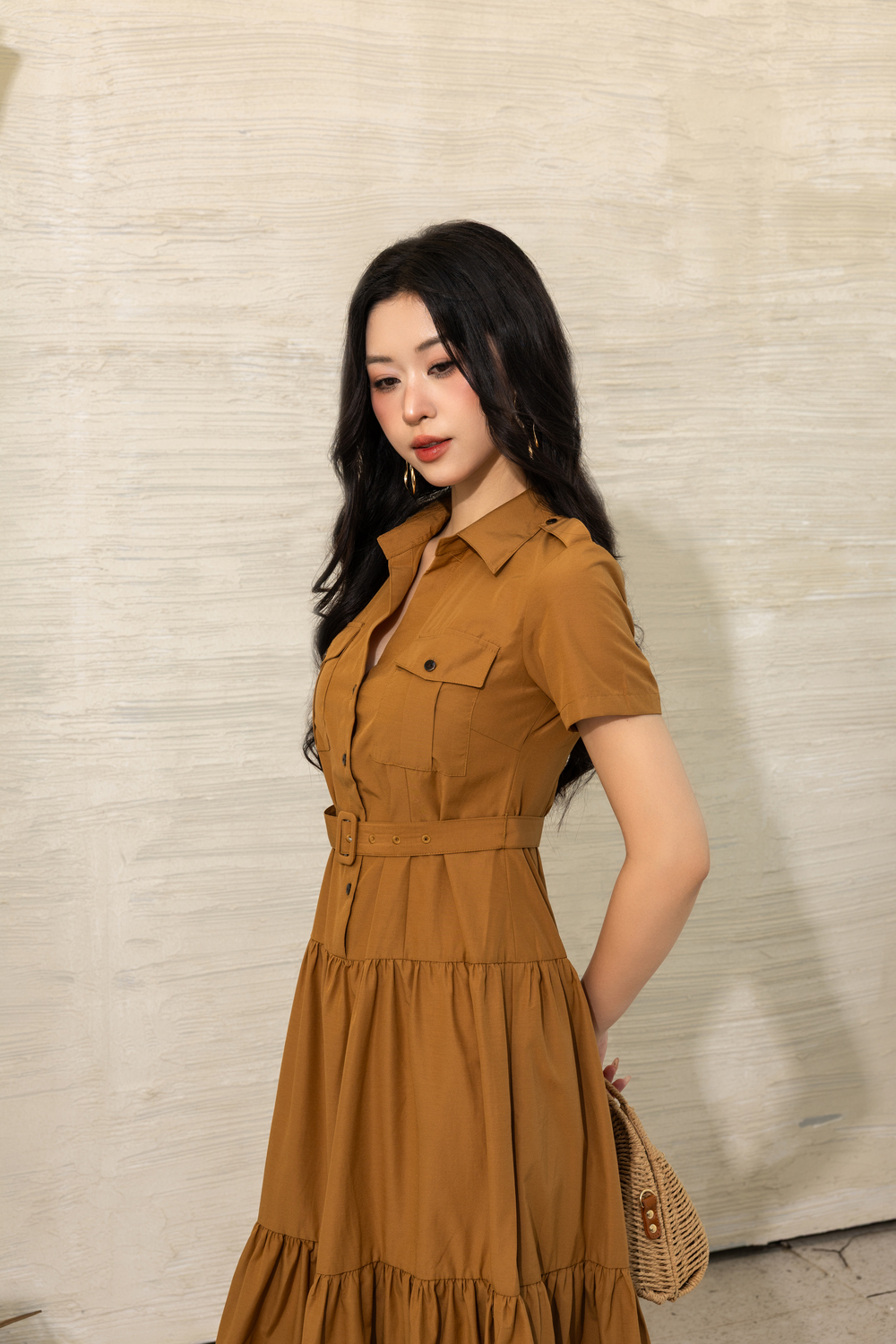 Đầm liền nữ 25LF3B6896082/SP2507